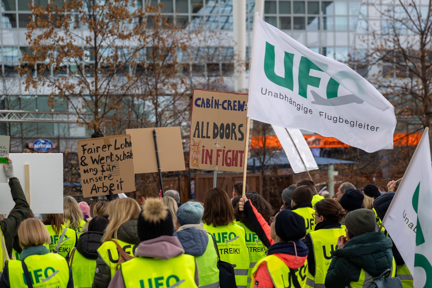 Stavka letališkega osebja, Nemčija