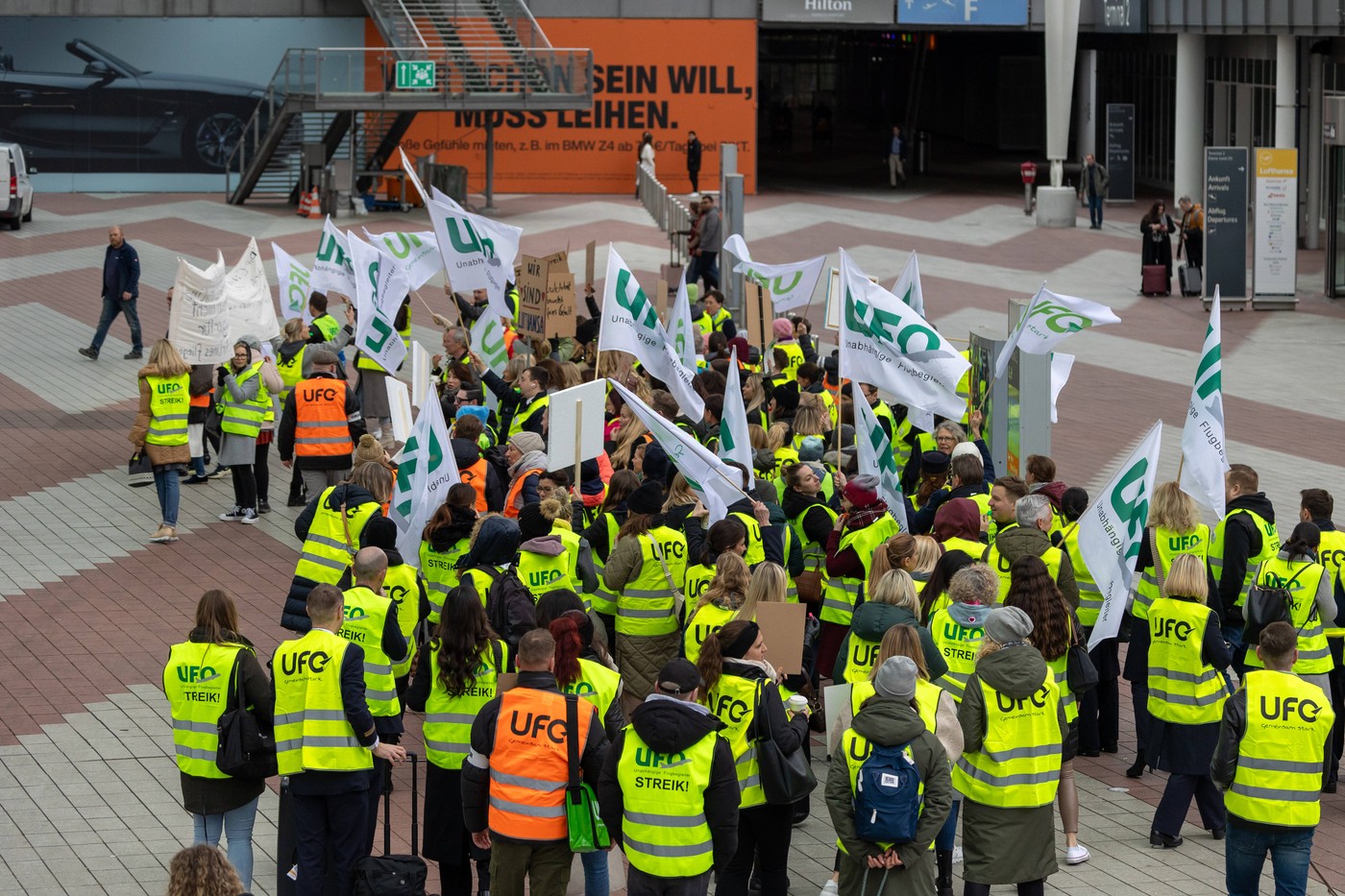 Stavka letališkega osebja, Nemčija
