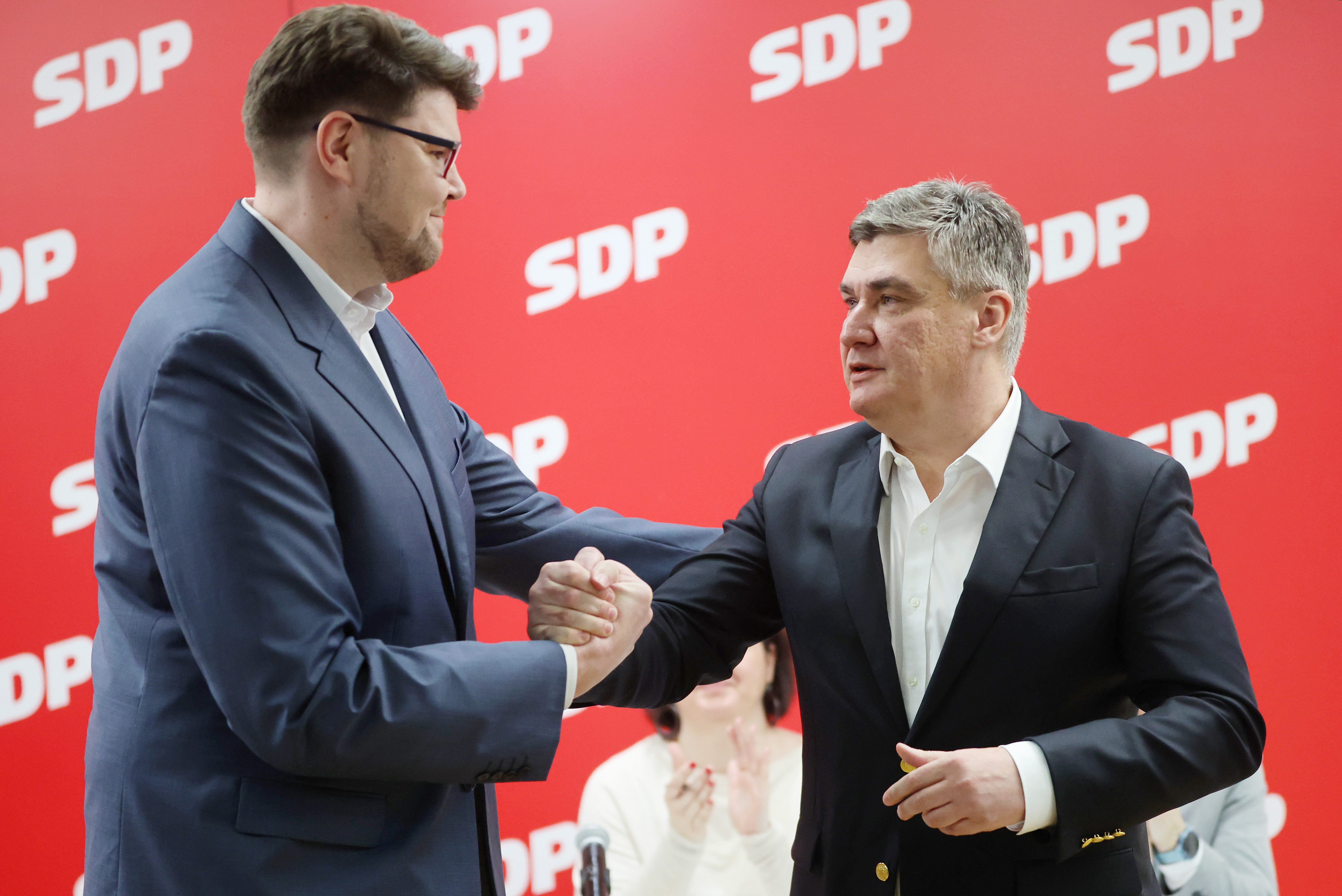 Zoran Milanović, Peđa Grbin, SDP