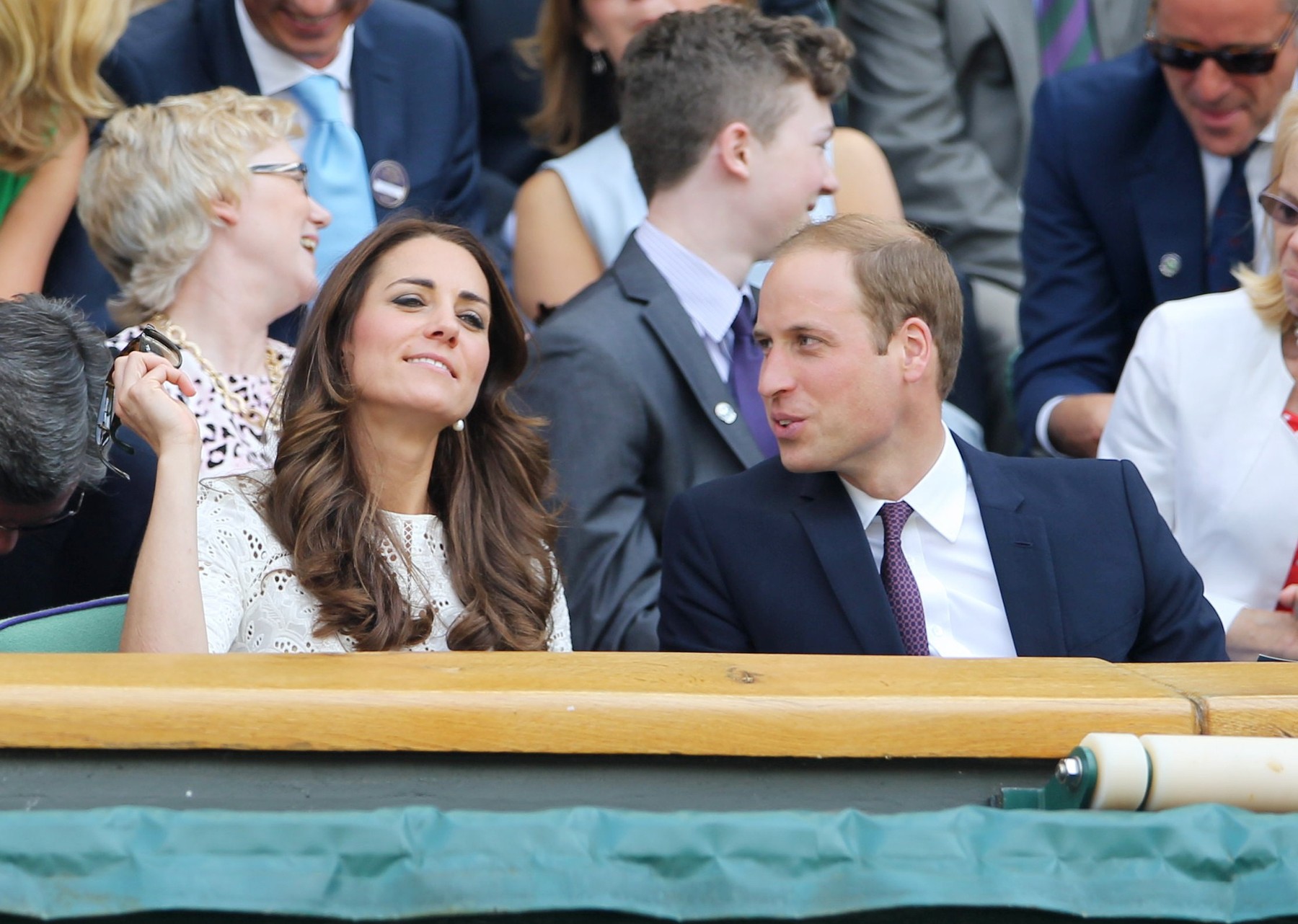 Kate Middleton in princ William