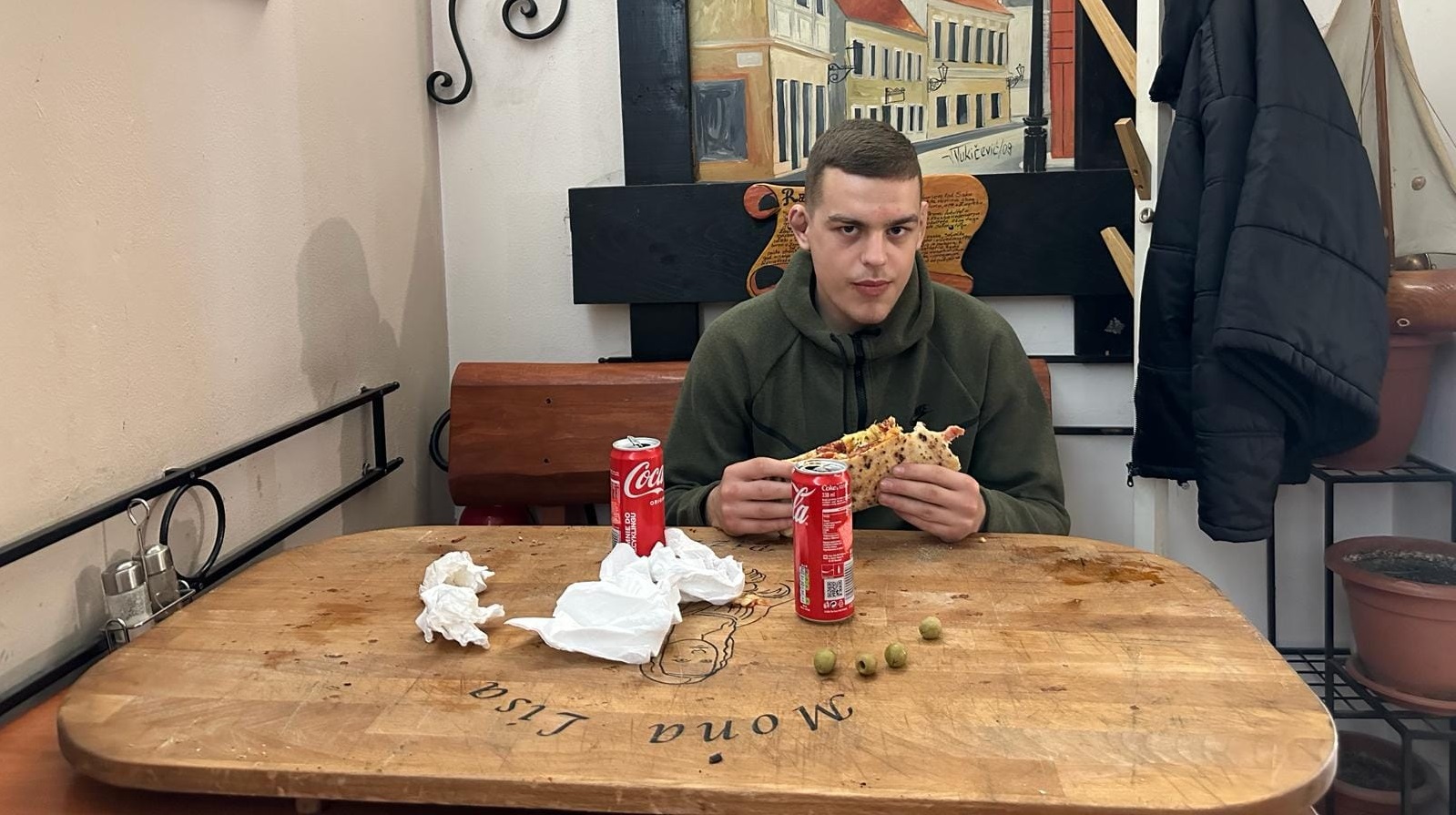 Antonio Čelić, picerija, Karlovac