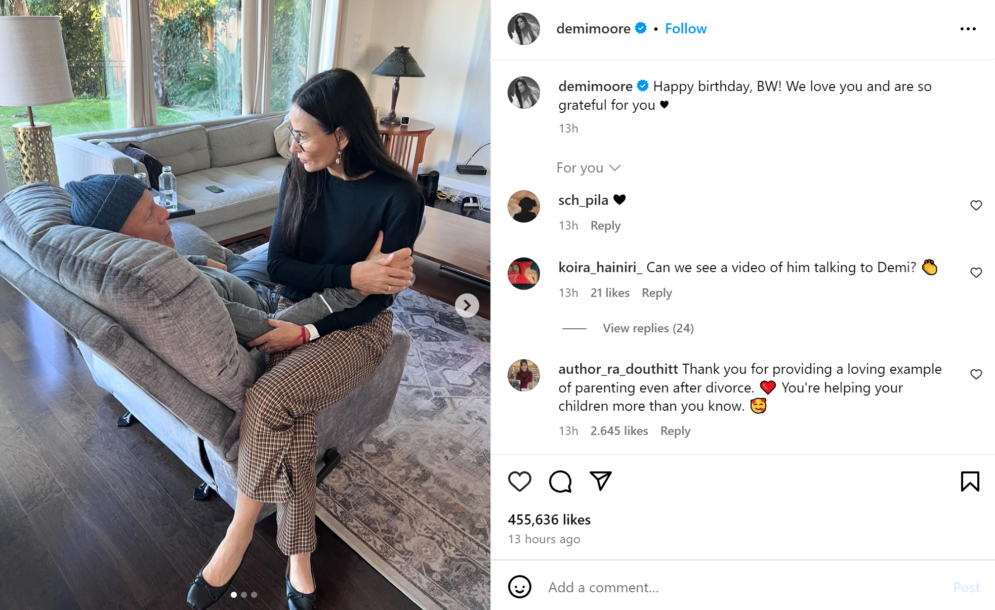 Foto: Instagram/Demi Moore