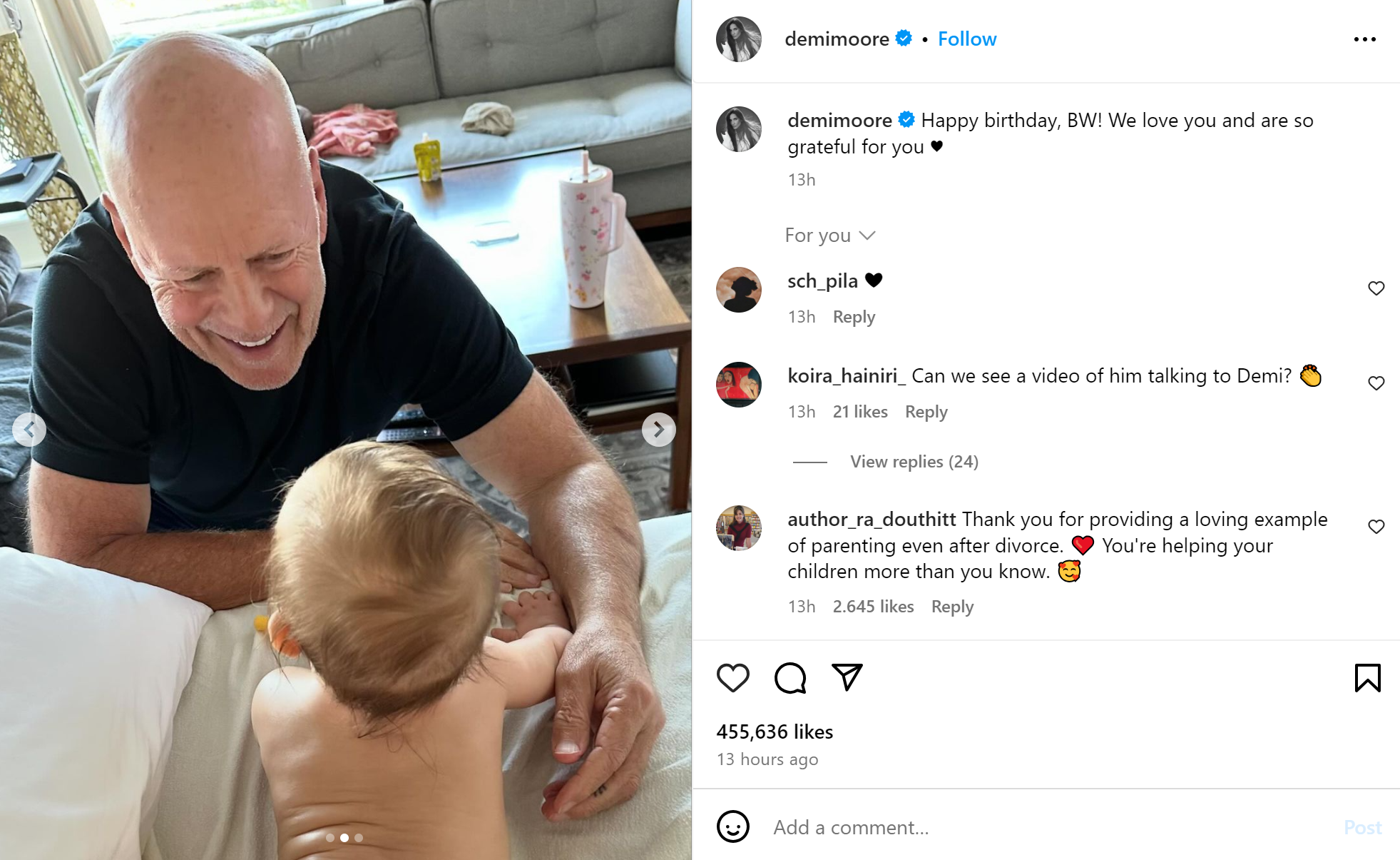 Foto: Instagram/Demi Moore