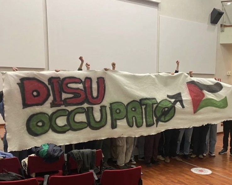 zasedba univerze, trst,