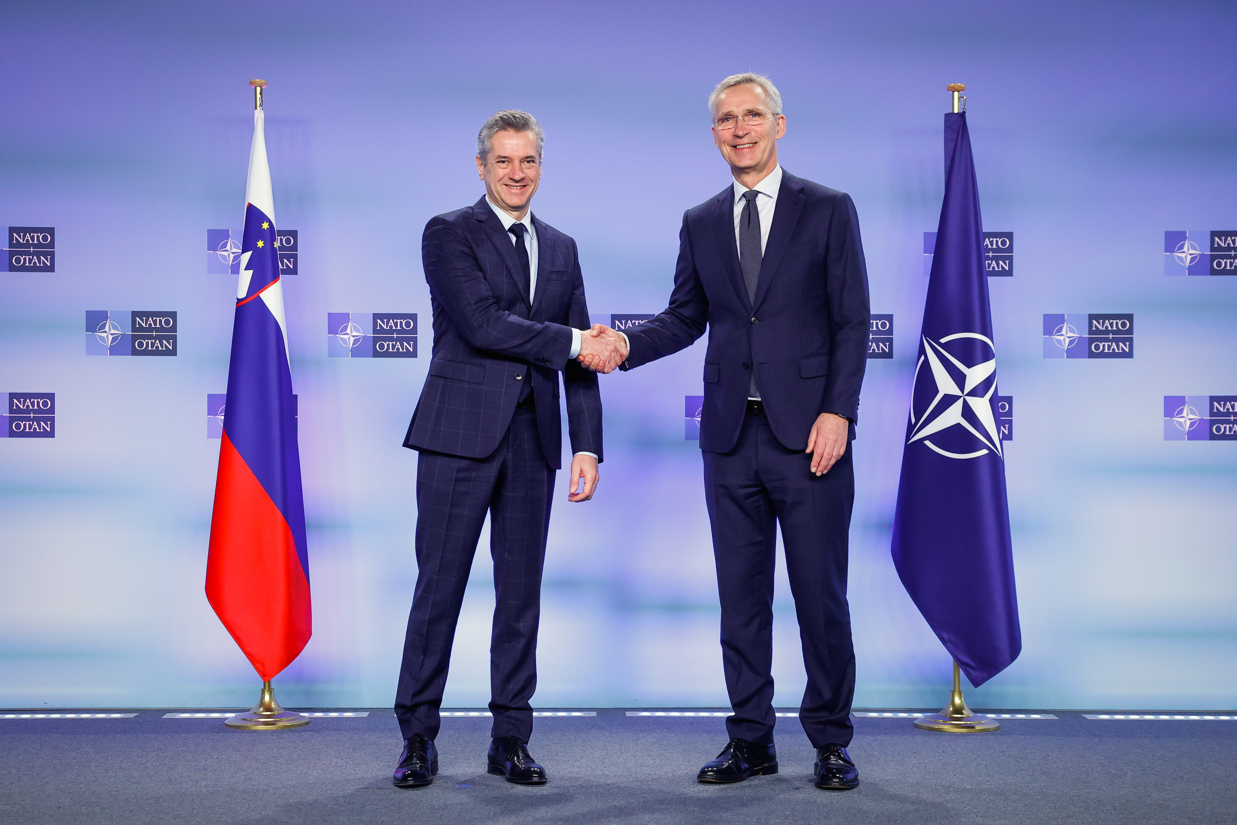 Srečanje predsednika vlade z generalnim sekretarjem zveze NATO