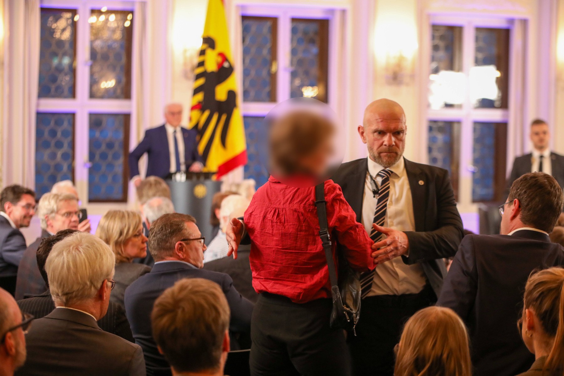 Leipzig, knižni sejem, protest