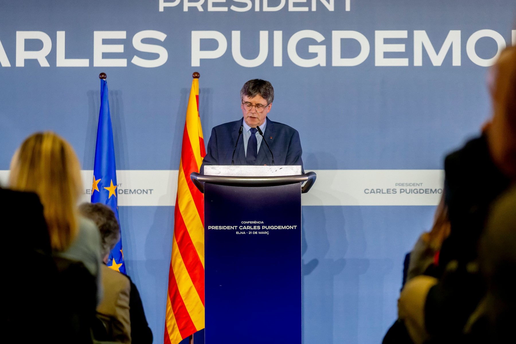 Carles Puigdemont, Junts, Kstalonija