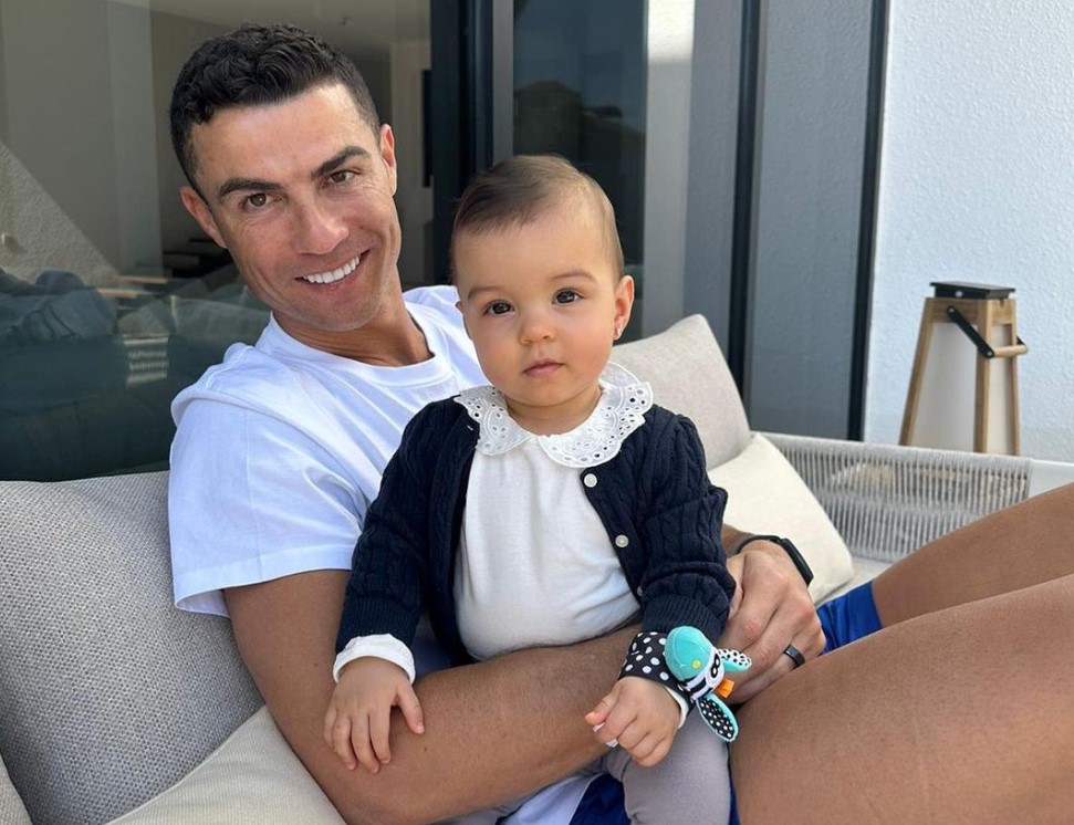 Foto: Posnetek zaslona/INSTAGRAM@Christiano Ronaldo