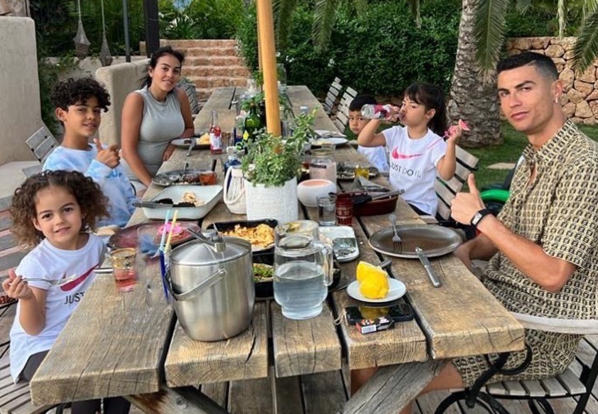 Foto: Posnetek zaslona/INSTAGRAM@Christiano Ronaldo