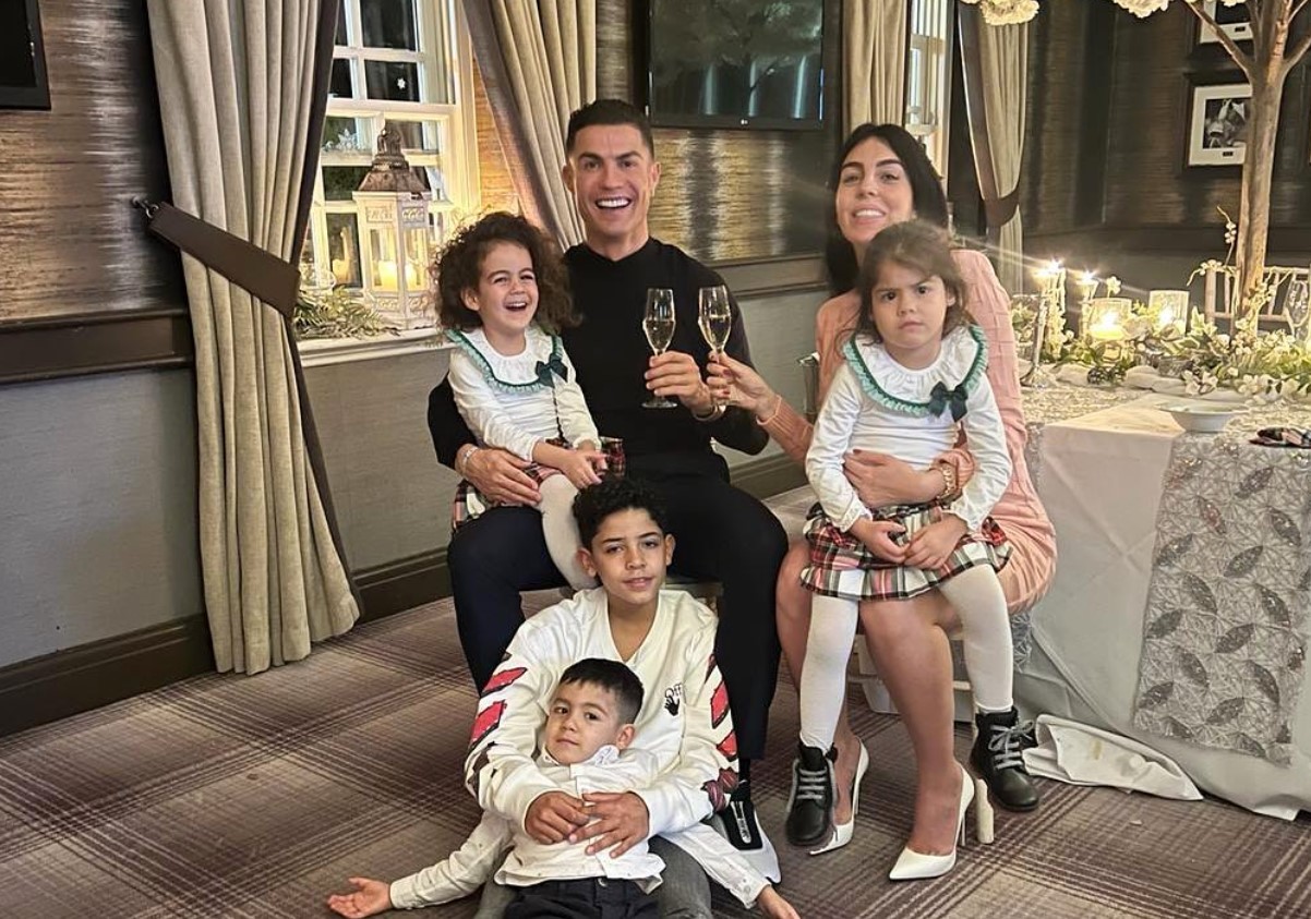 Christiano Ronaldo, Georgina Rodriguez, otroci