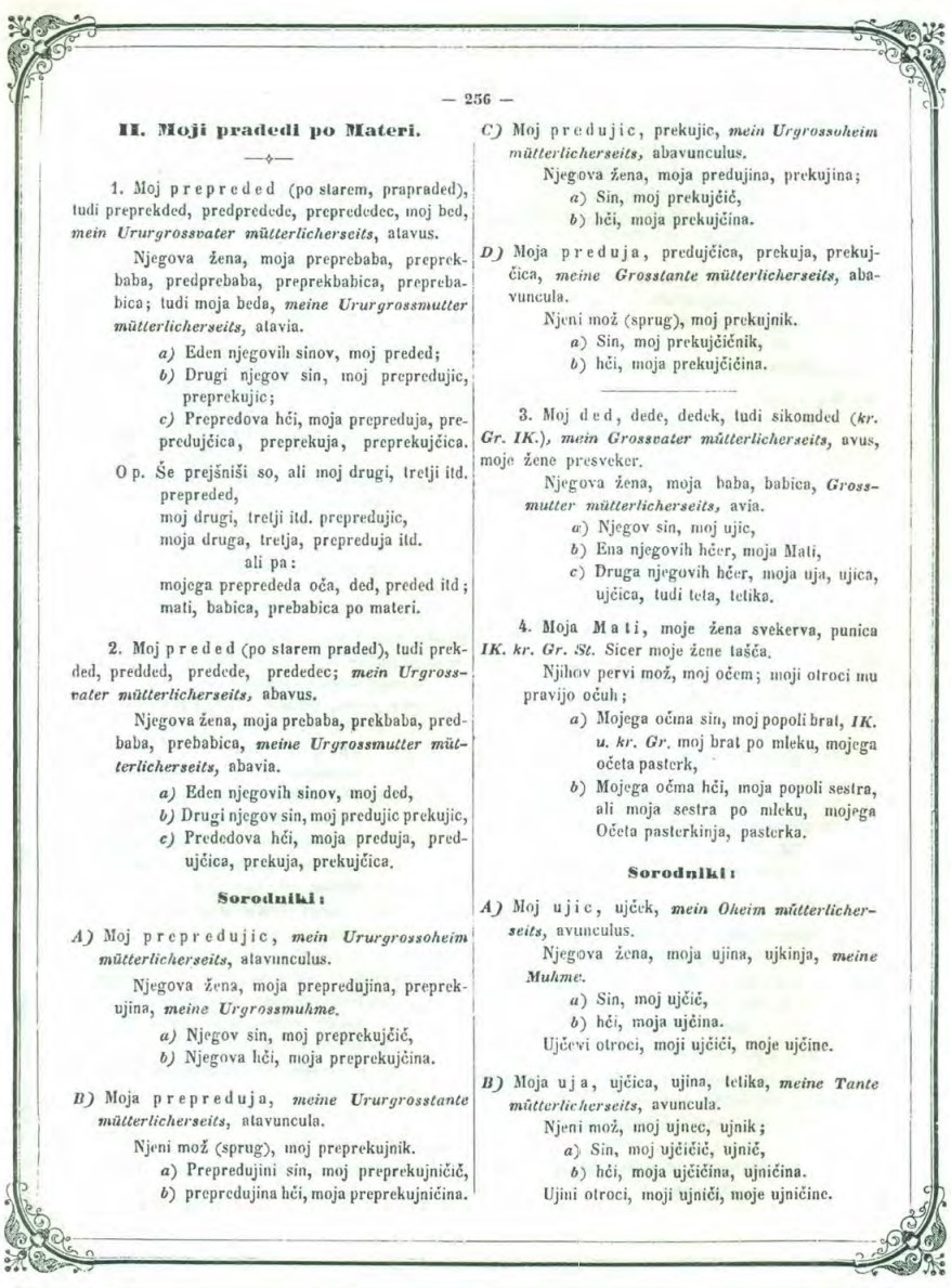 Slovenski Rodovnik, Janez Zalokar, rodoslovje