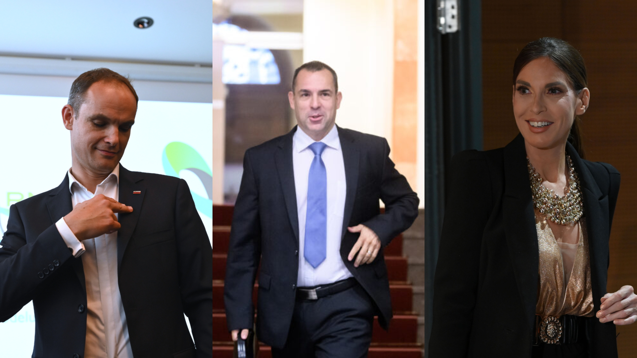 Anže Logar, Eva Irgl in Dejan Kaloh