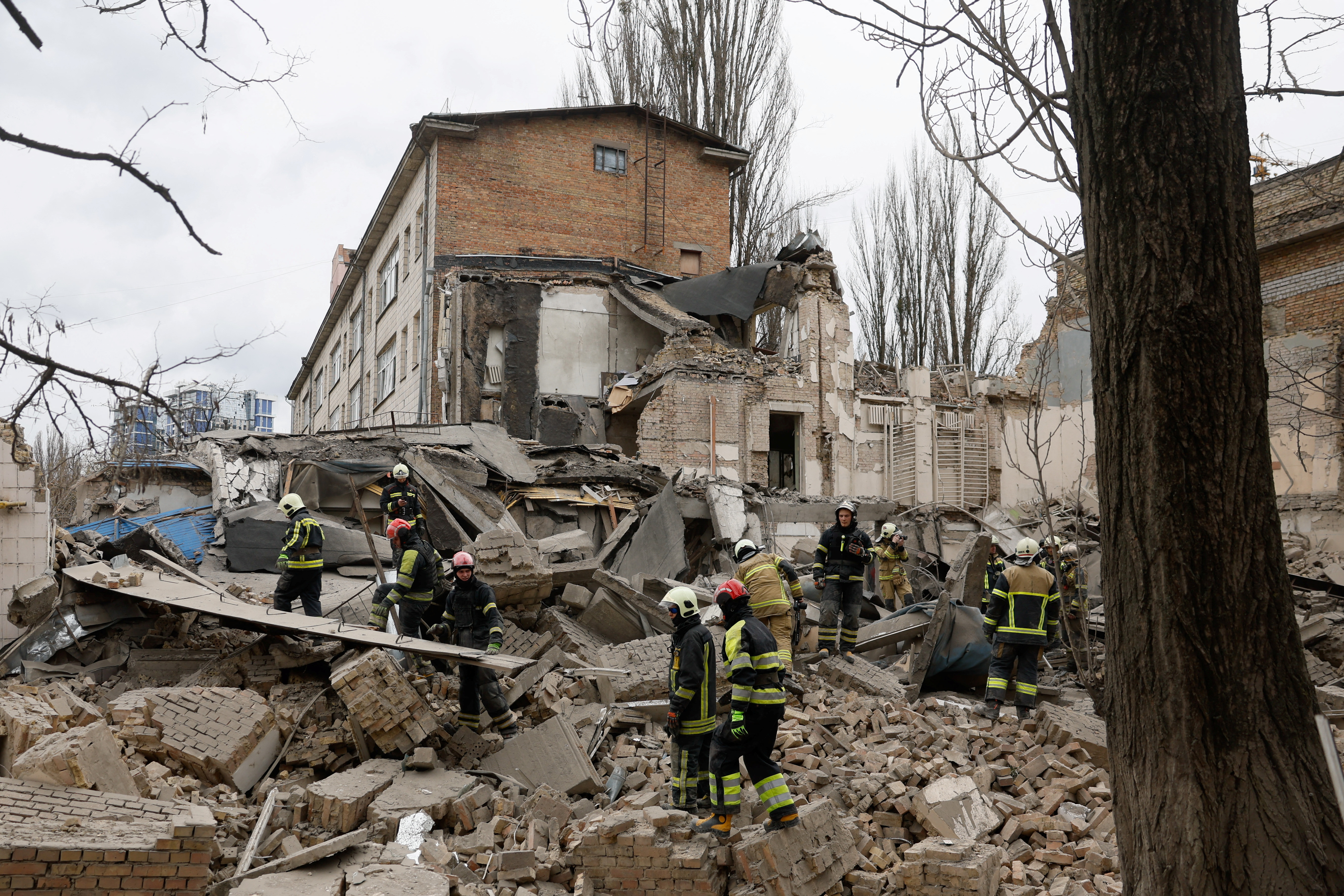 Razdejanje v Kijevu (Foto: Gleb Garanich/REUTERS)