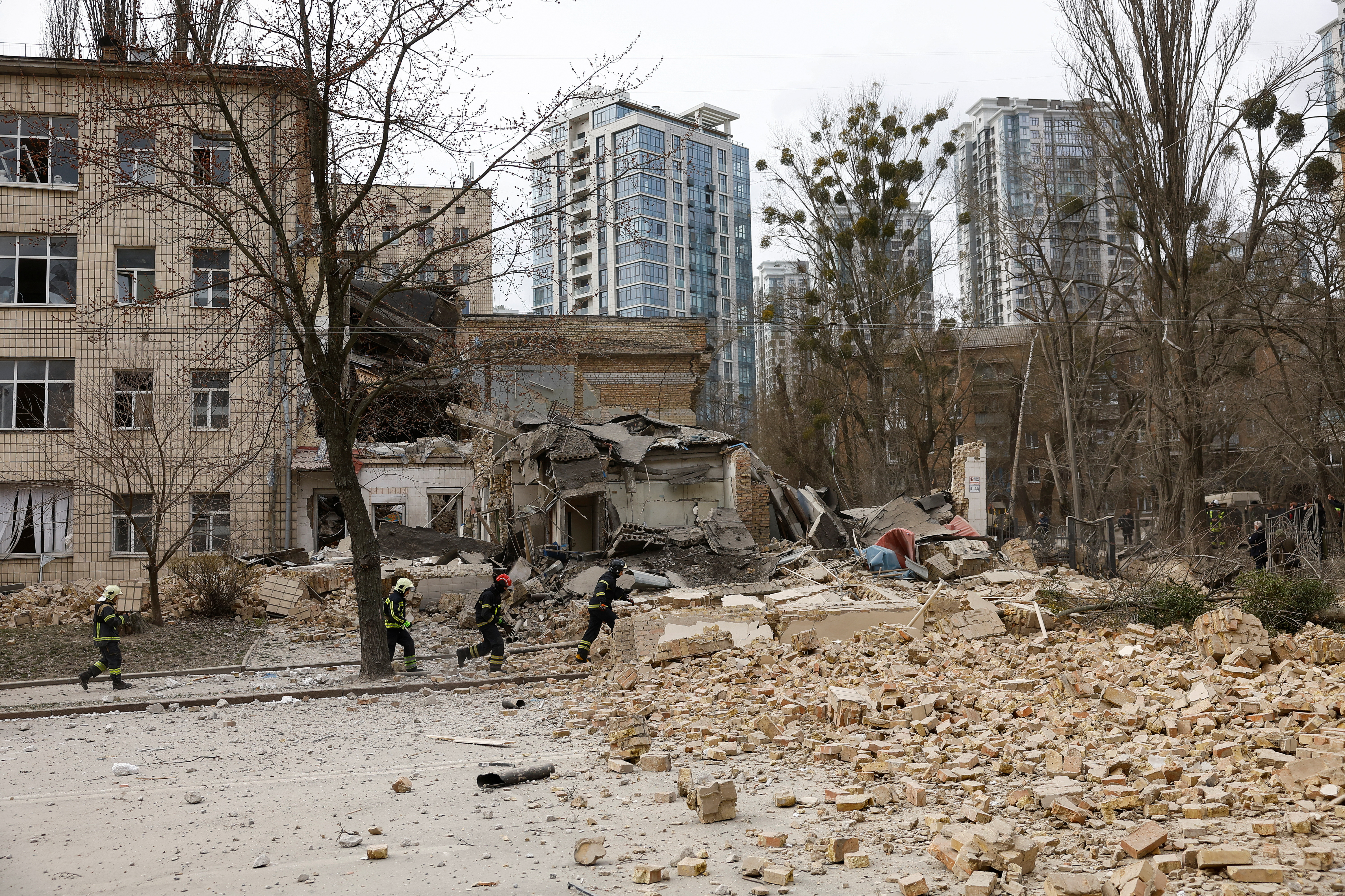 Razdejanje v Kijevu (Foto: Gleb Garanich/REUTERS)