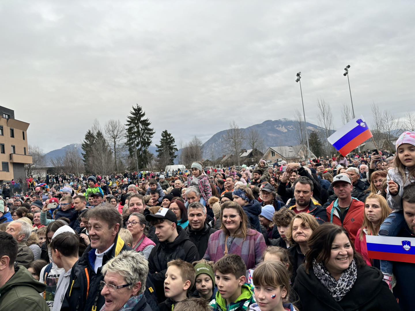 Sprejem Petra Prevca v Radovljici