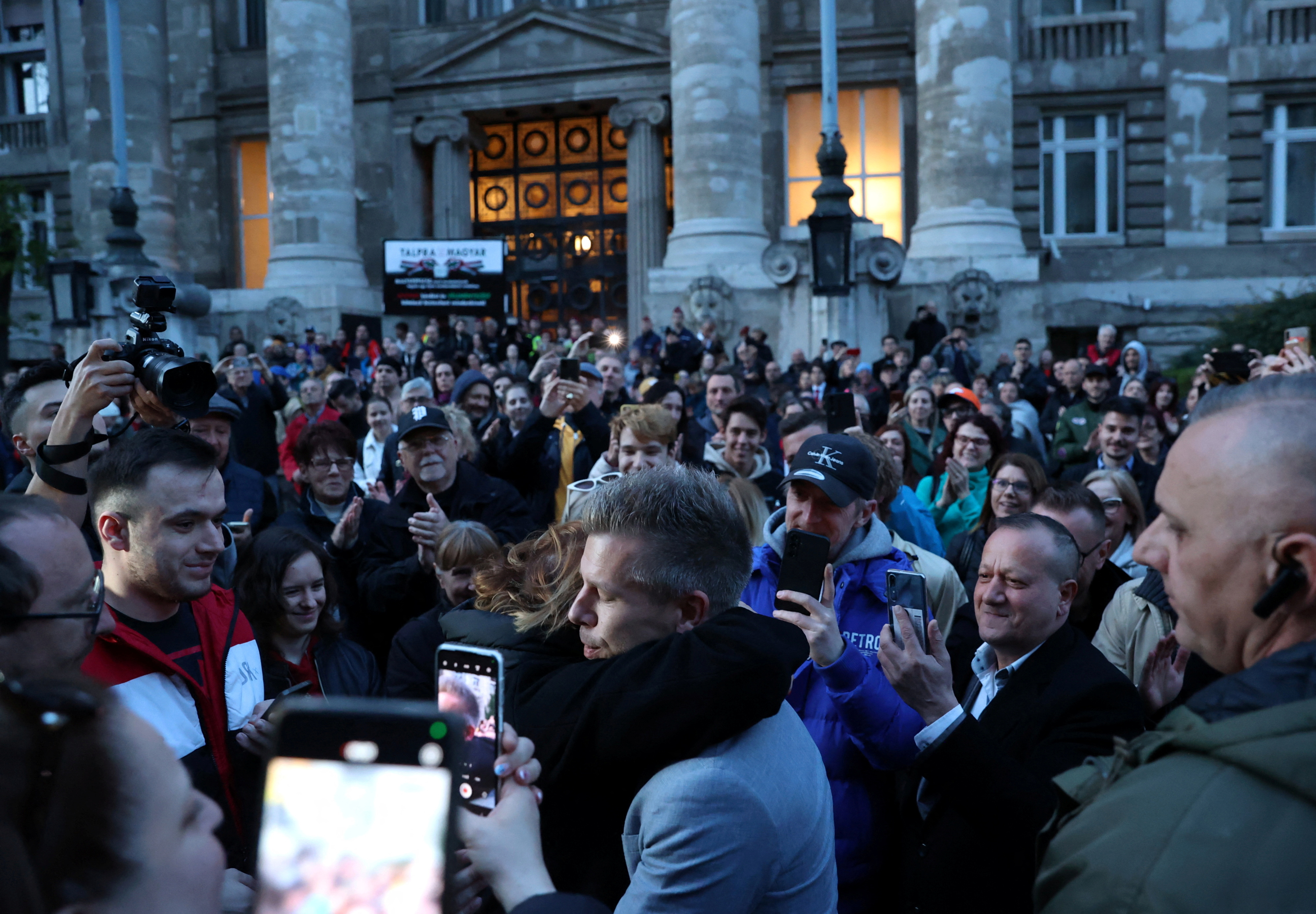 Peter Magyar, madžarska, budimpešta, protest