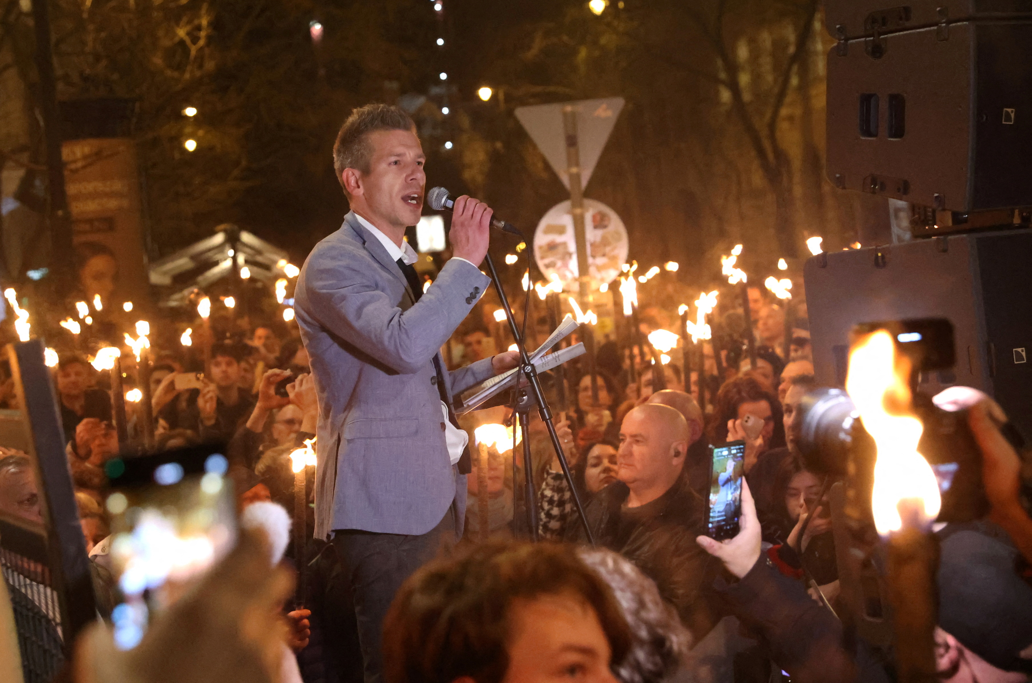 Peter Magyar, madžarska, budimpešta, protest