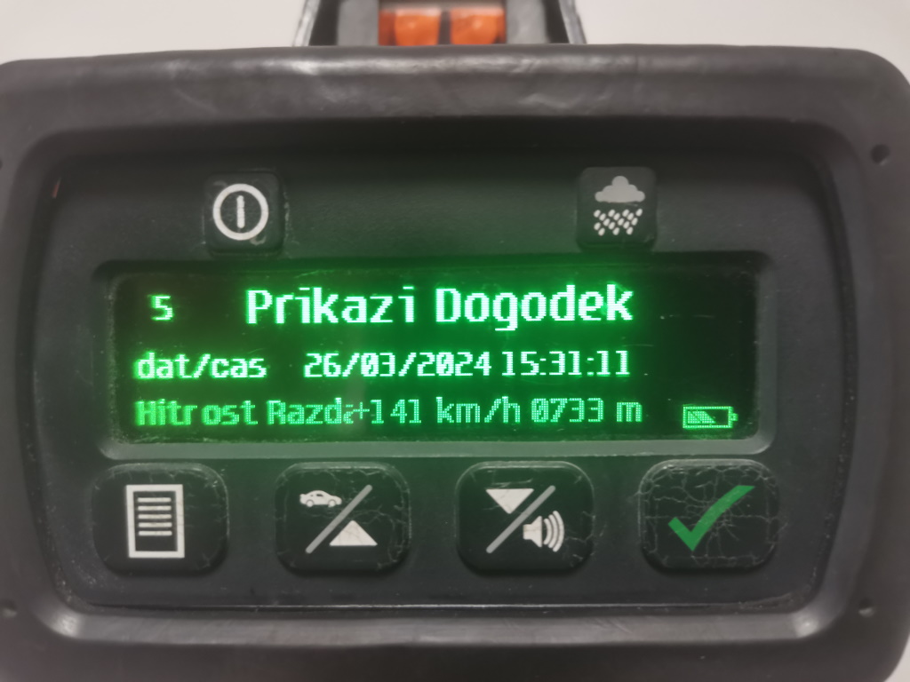 Meritev, hitrost, policija