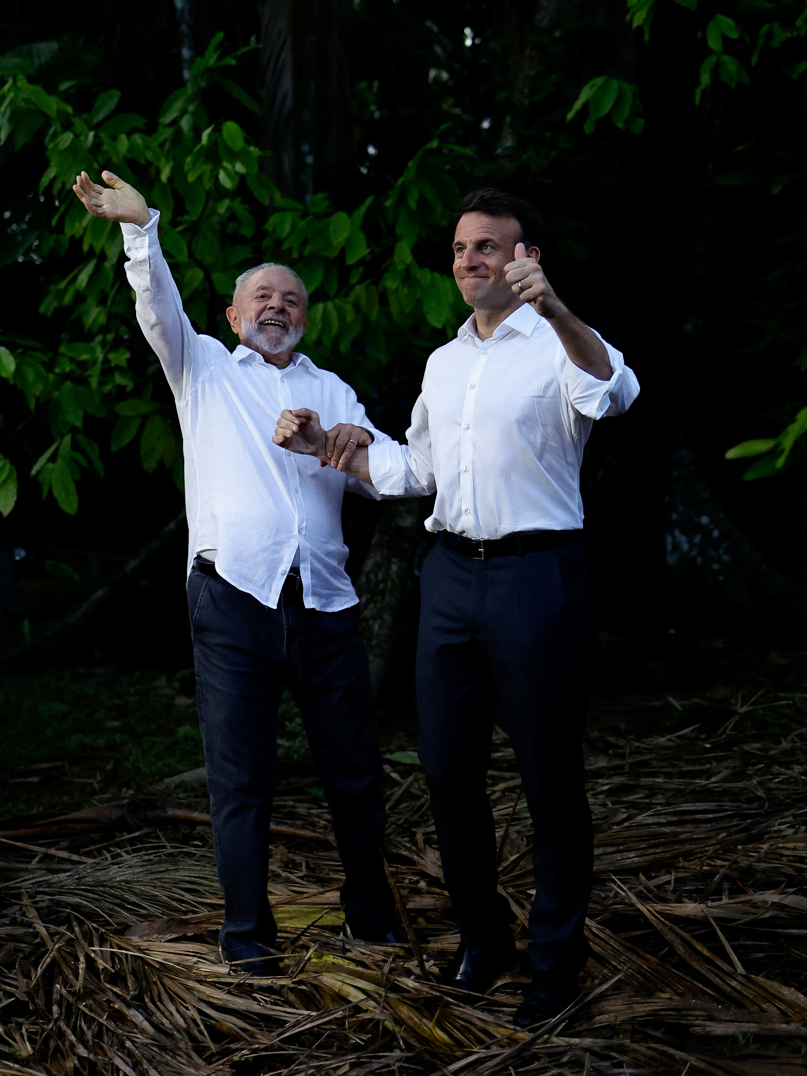 emmanuel macron, lula da silva, brazilija