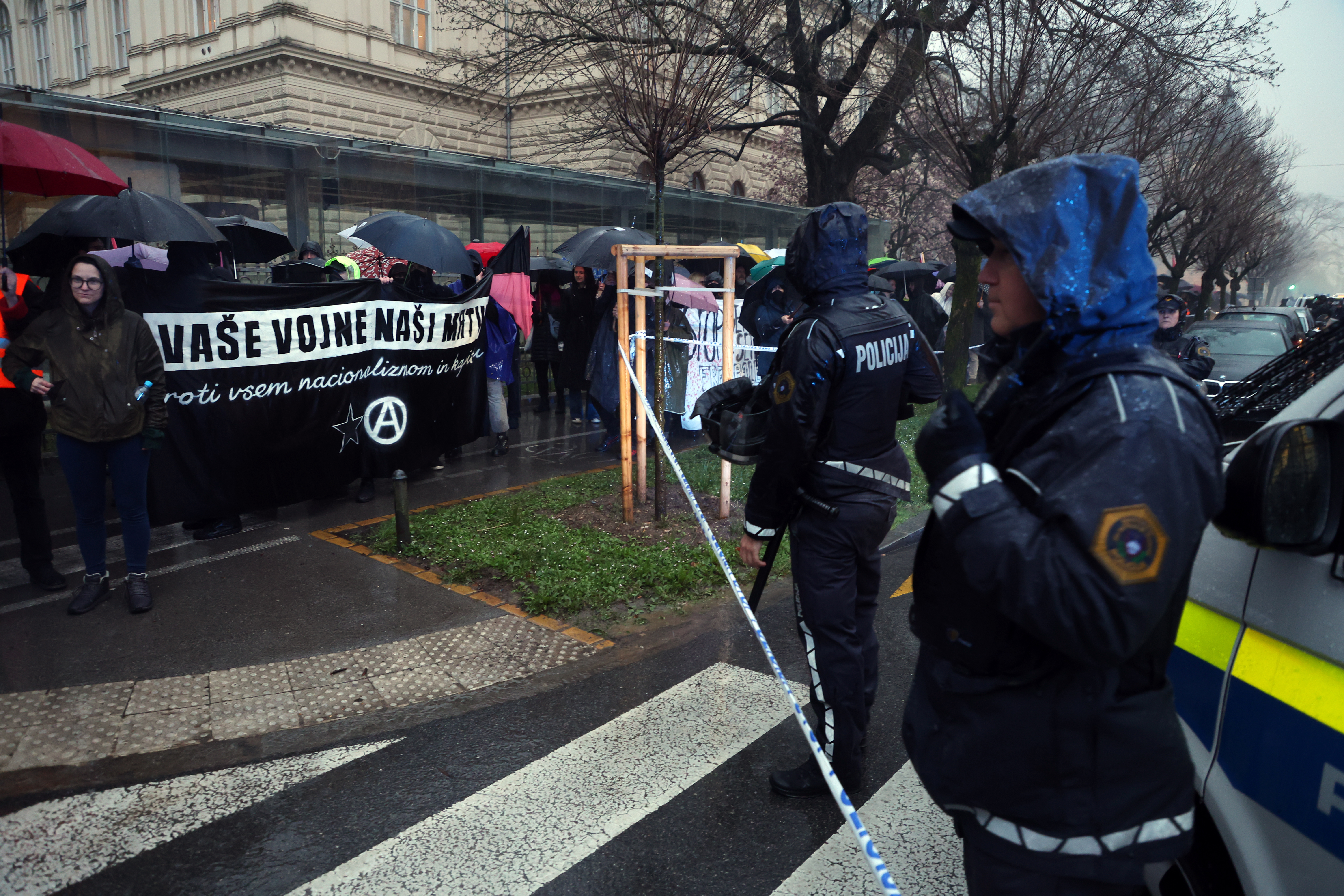 Ne Nato, mir nam dajte, shod, Ljubljana