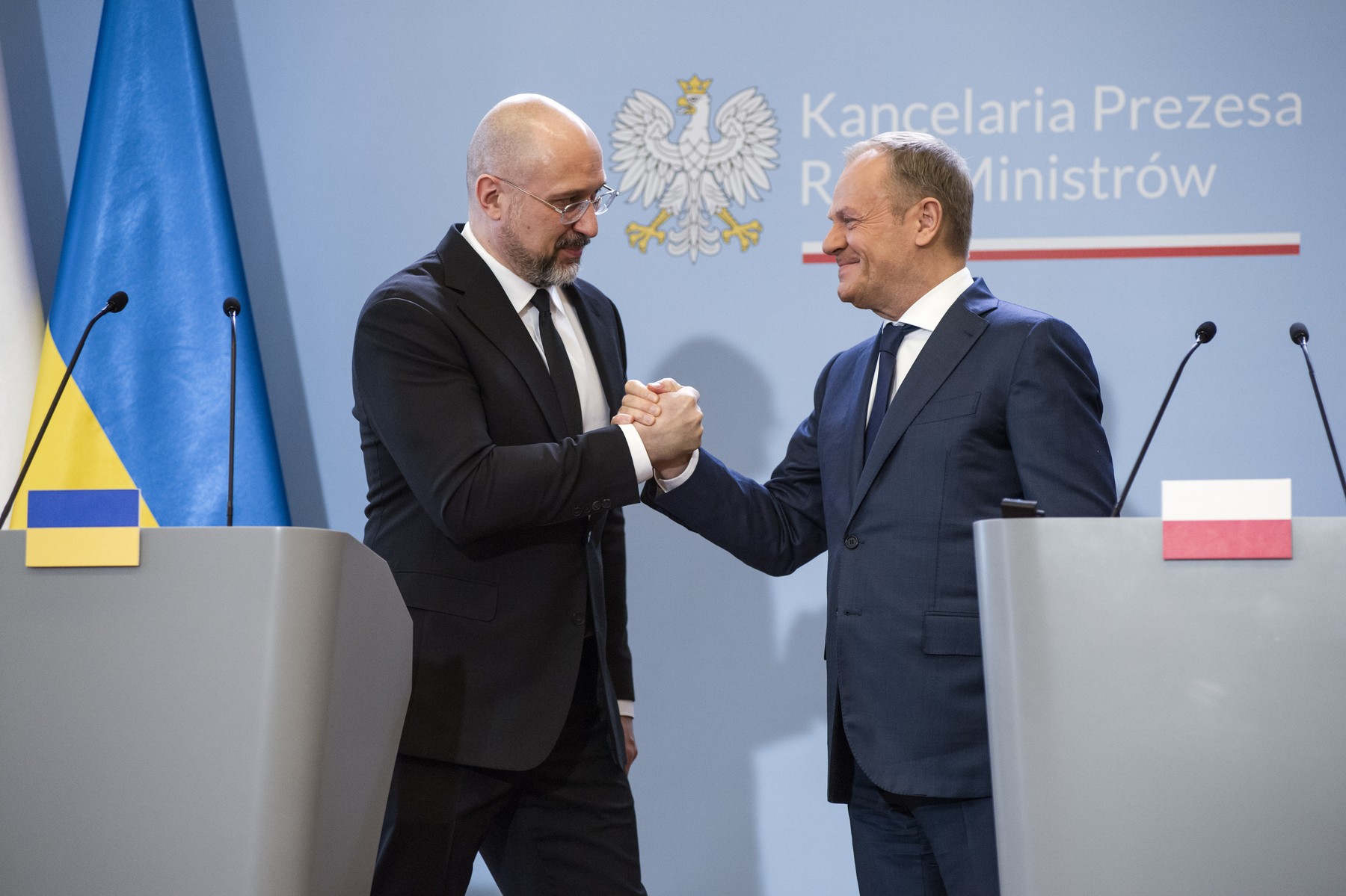 Denis Šmigal, Donald Tusk, Ukrajina, Poljska