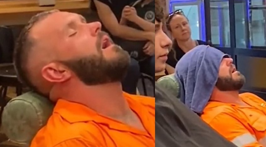 Billy, brivec, frizer, Avstralija, TikTok