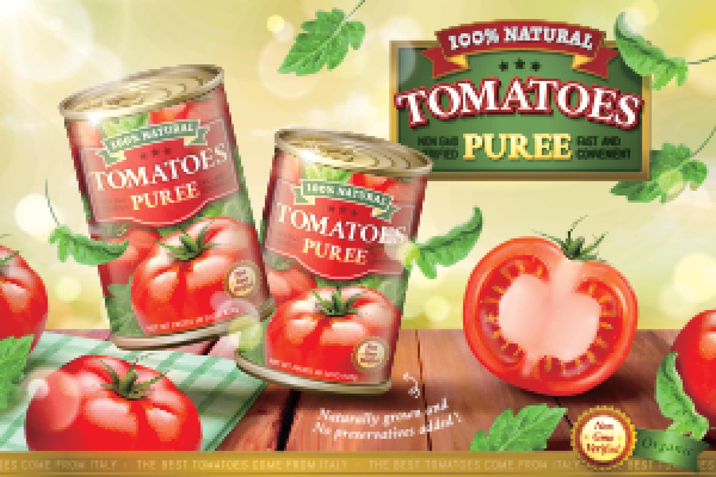 paradižnikov pire, konzerva, konzerve