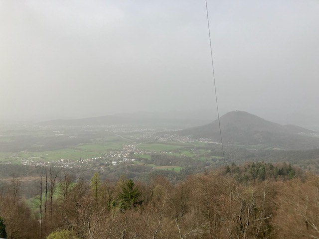 Motno ozračje na Rašici (Foto. bralka)