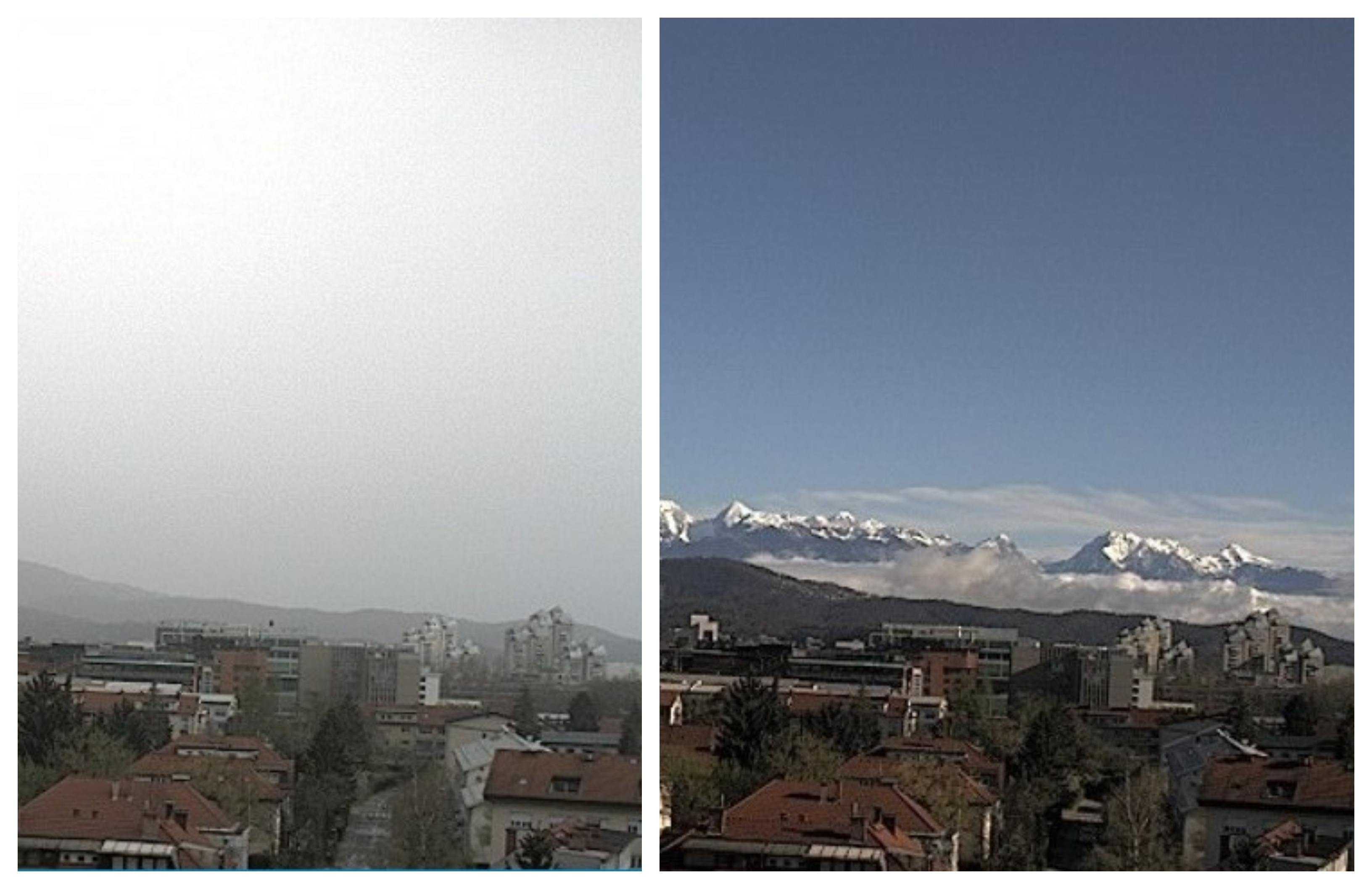 hladna fronta, puščavski prehod