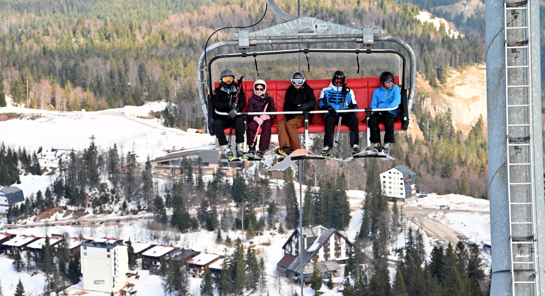 jahorina, smučišče, smučanje, zima