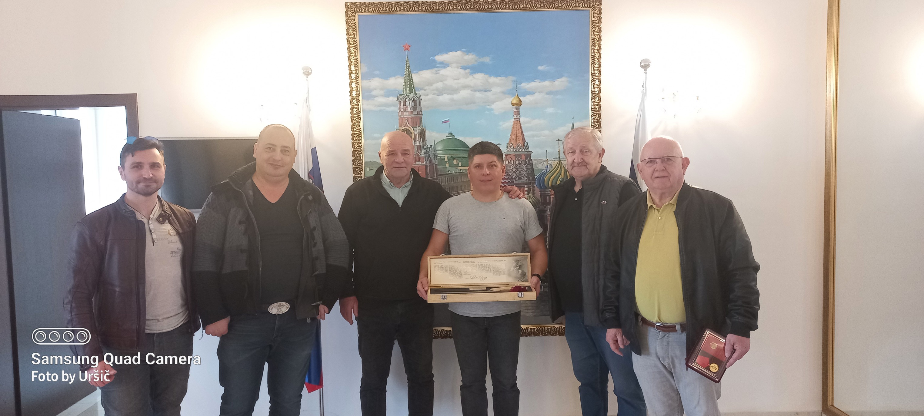 Bojan Potočnik na ruskem veleposlaništvu