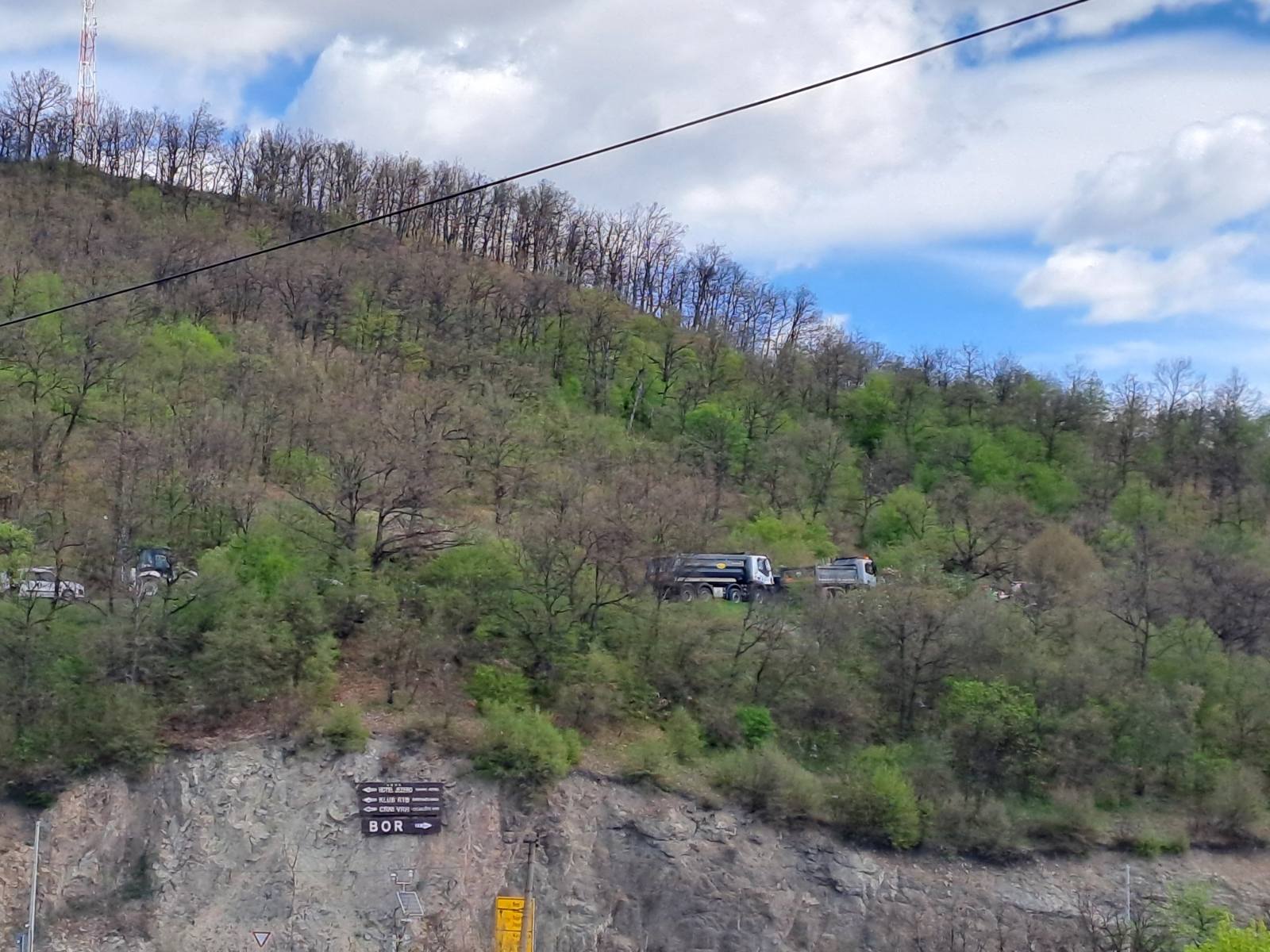 Deponija, kjer iščejo truplo deklice. (Foto: N1)
