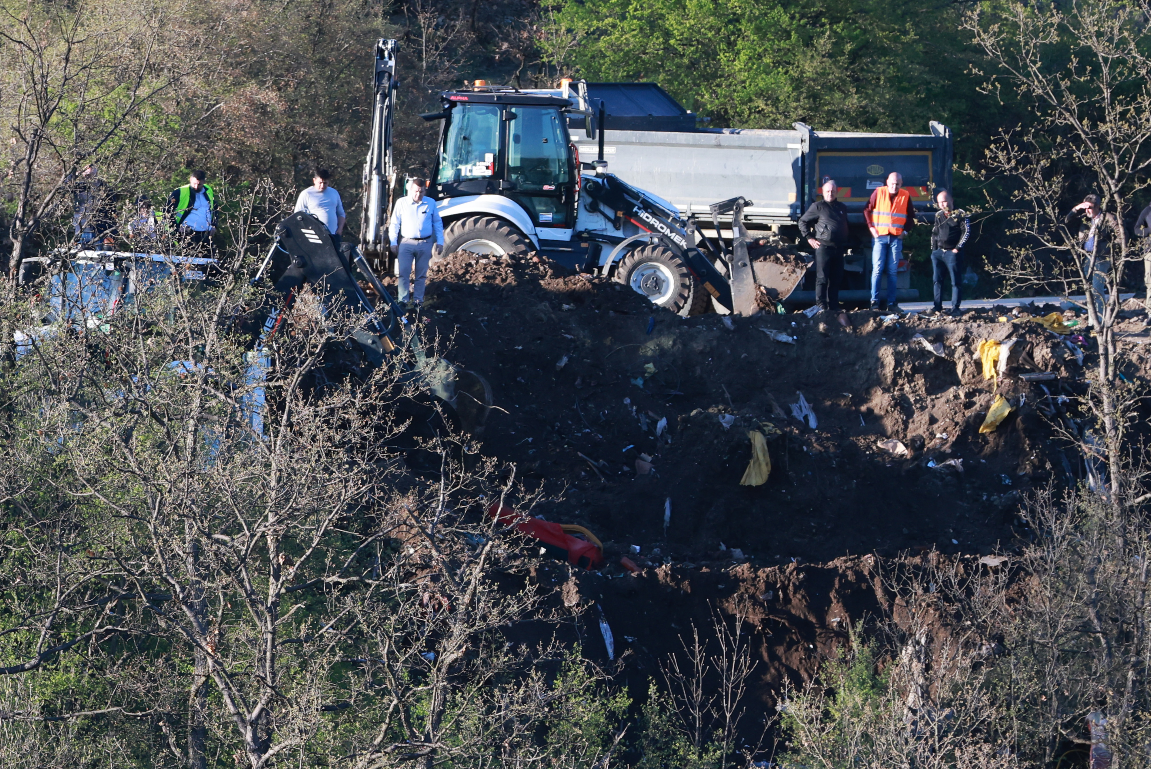 danka ilić, iskanje trupla