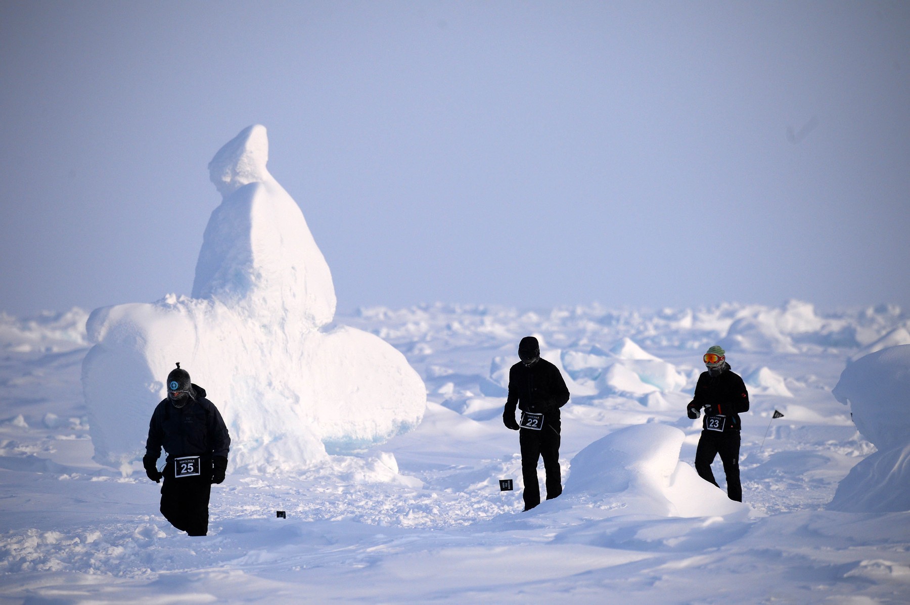 maraton, severni pol