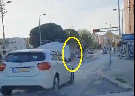 Foto: Posnetek zaslona/ Facebook "Prometne zgode i nezgode"