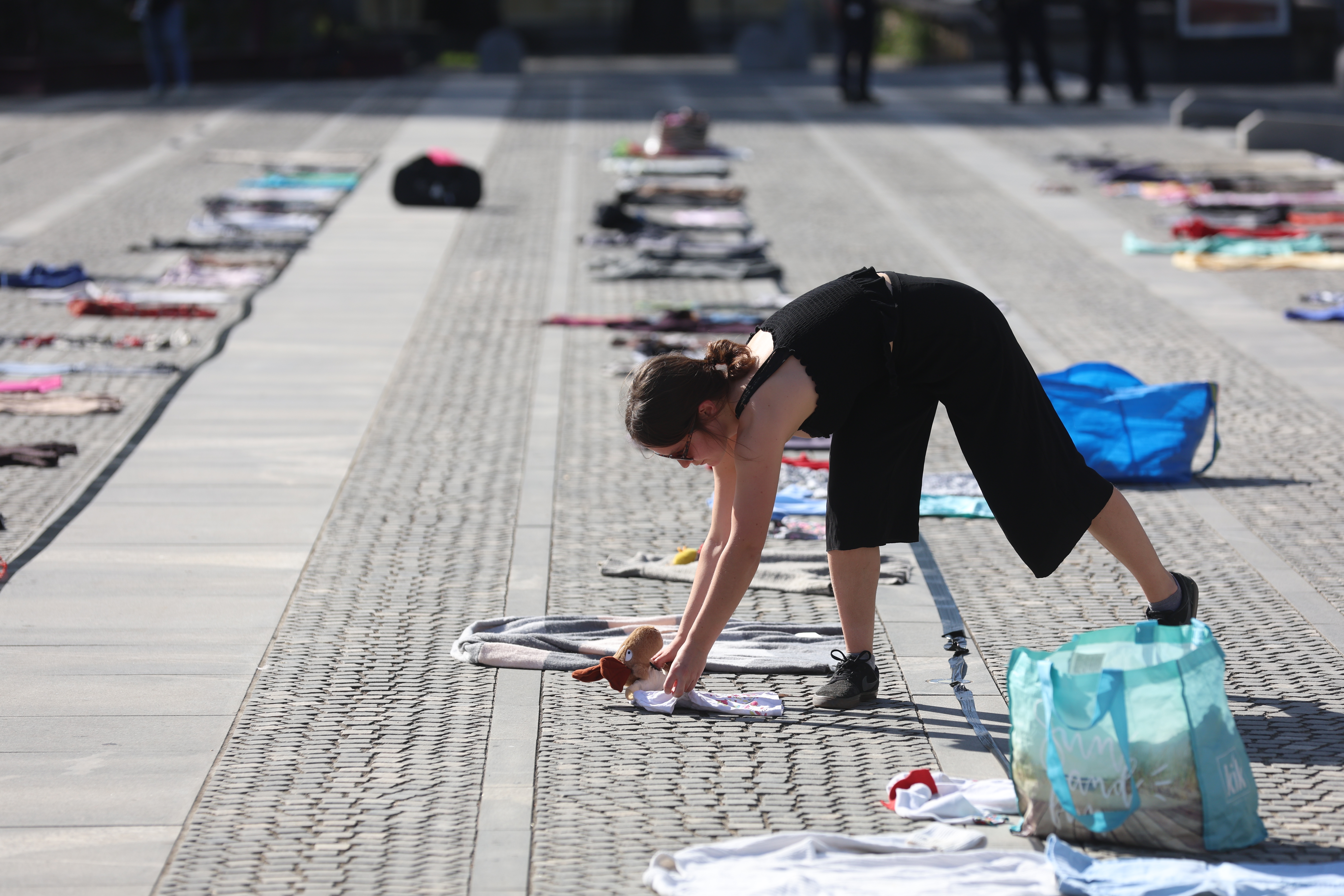 Protest v podporo Palestini v Ljubljani