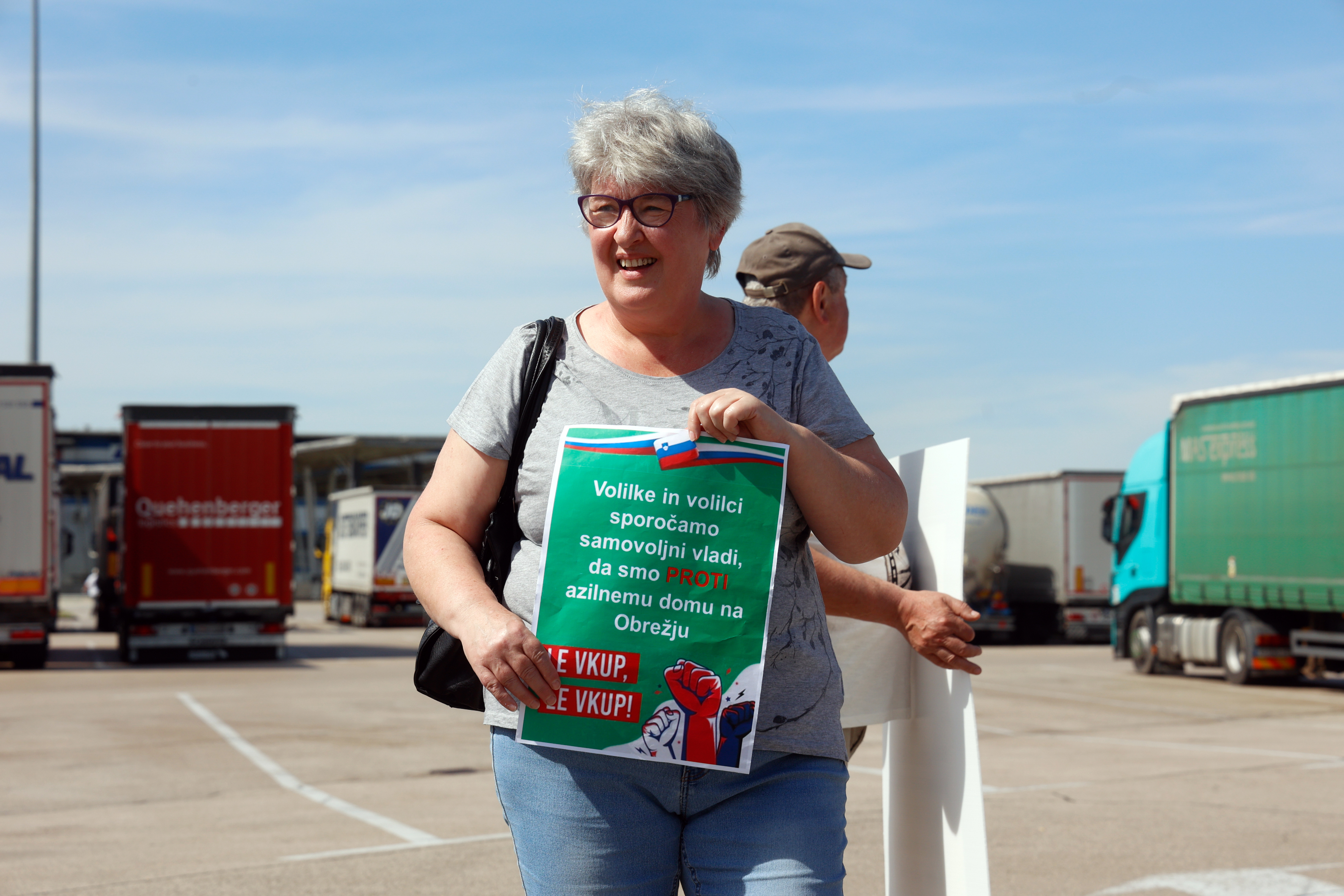 Obisk notranjega ministra Poklukarja in generalnega direktorja policije Jušića na Obrežju (Foto: BOBO)