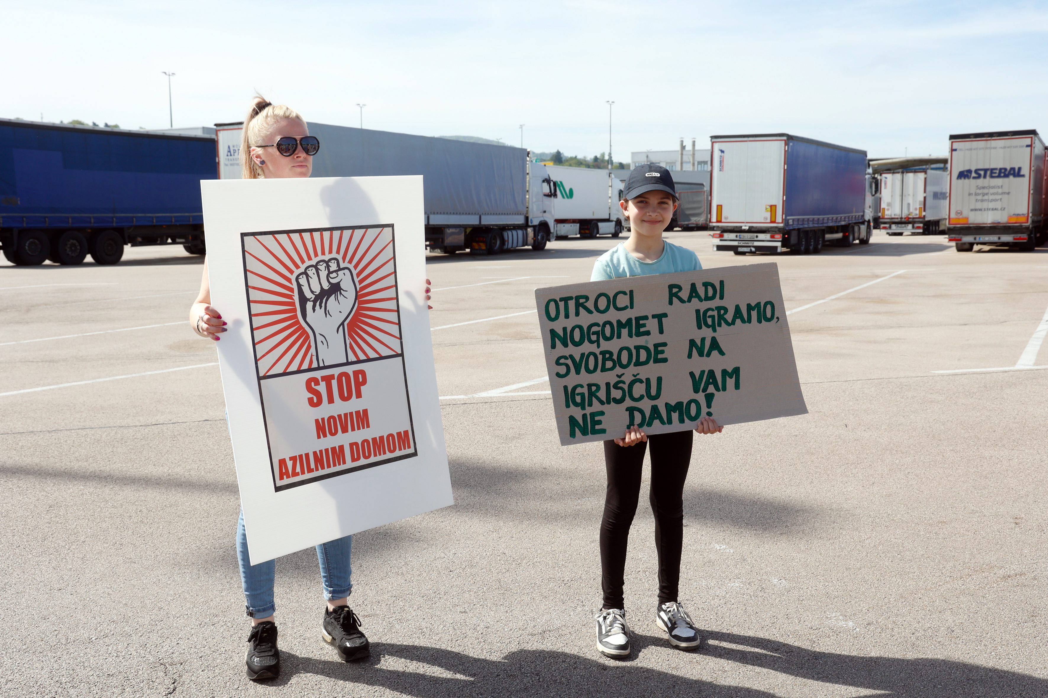 Obisk notranjega ministra Poklukarja in generalnega direktorja policije Jušića na Obrežju (Foto: BOBO)
