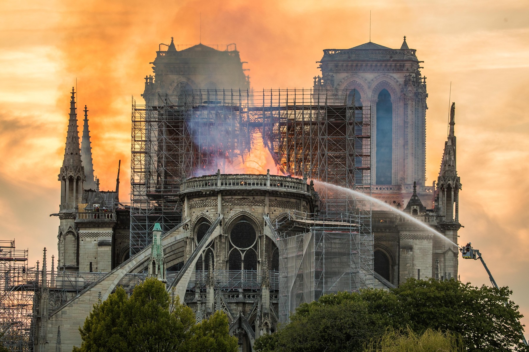 Aprila 2019 je zagorela pariška katedrala Notre Dame (Foto: PROFIMEDIA)