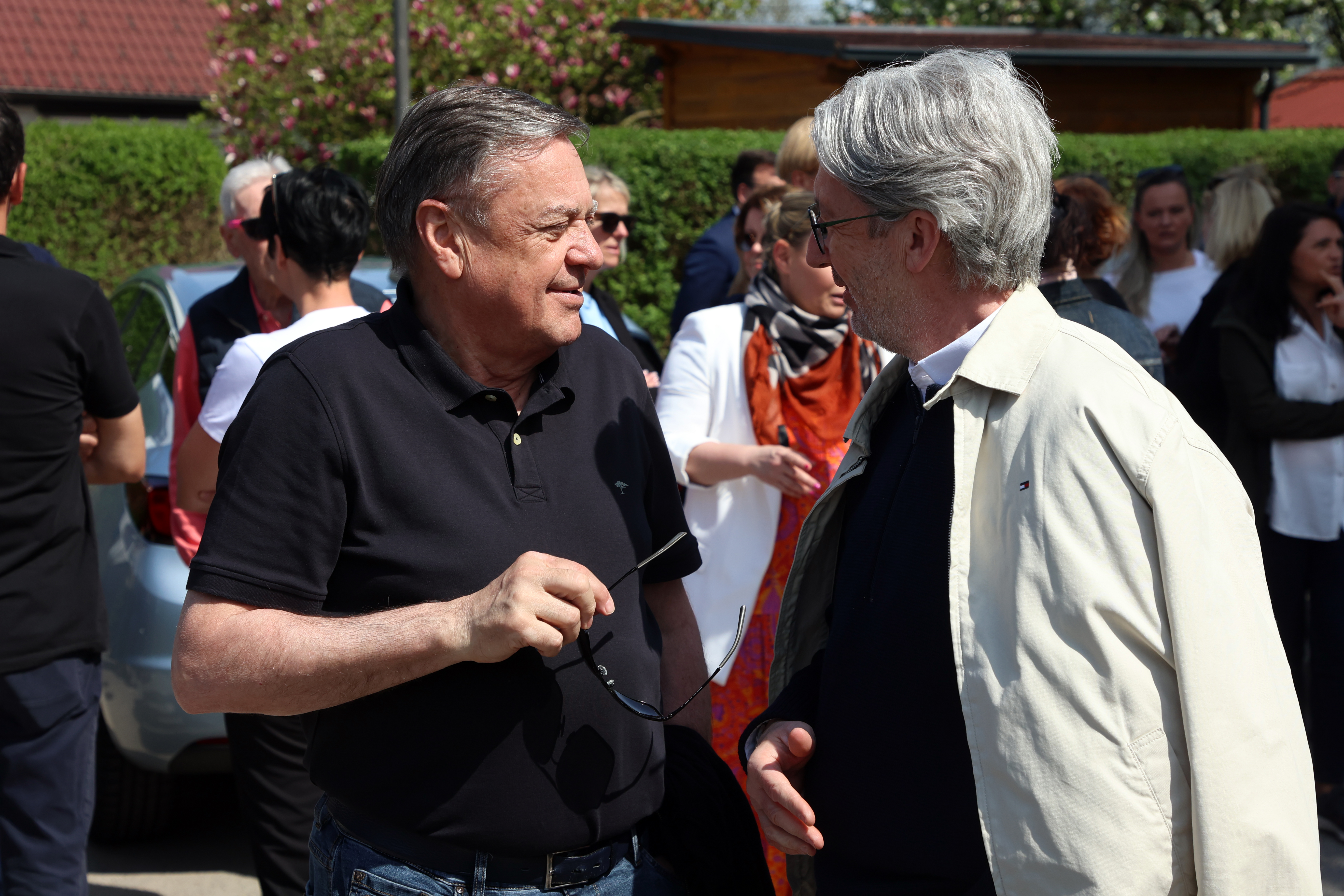 Obisk Sneberja. (Foto: Borut Živulović/Bobo)