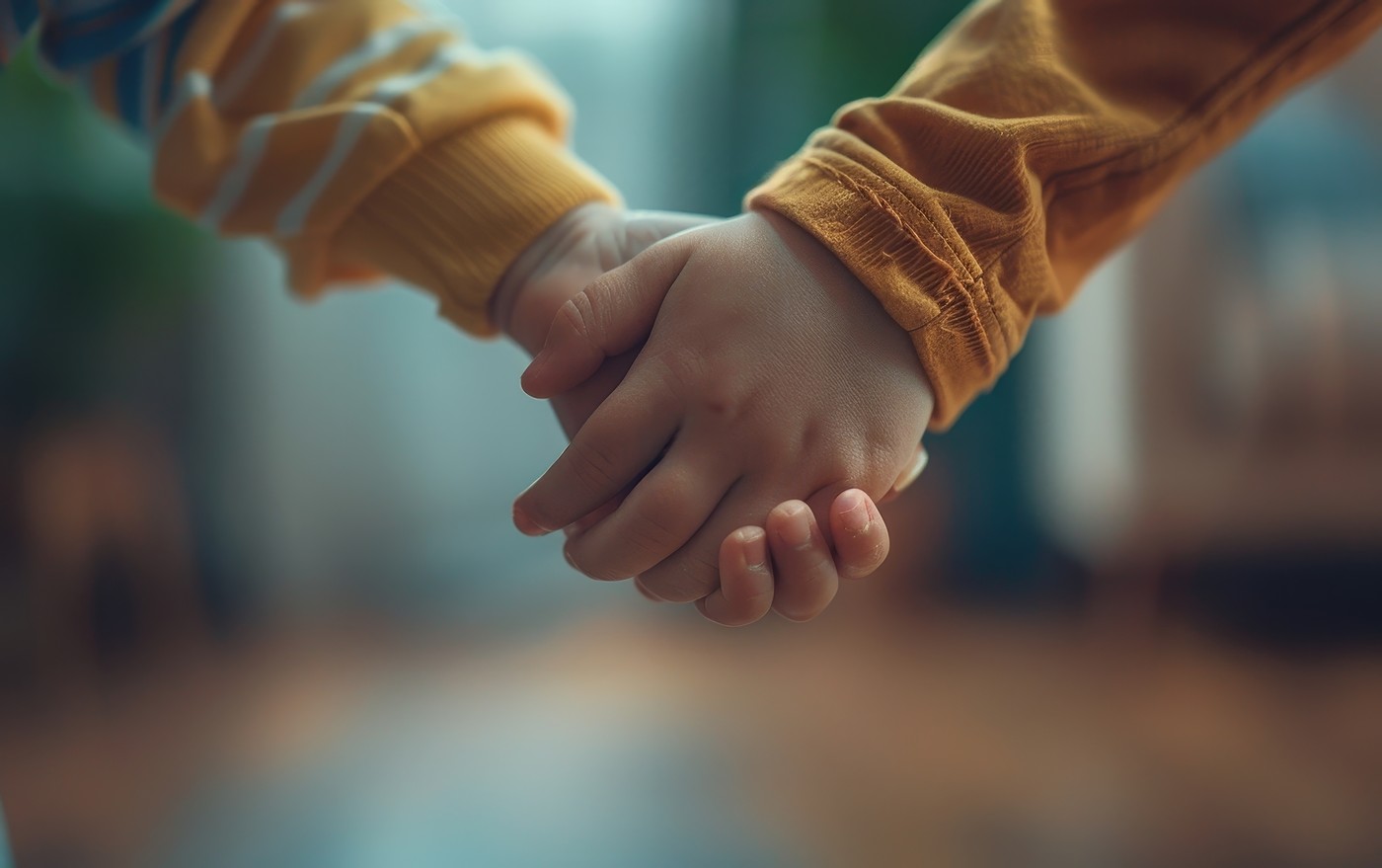 roka, podpora, pomoč, otrok