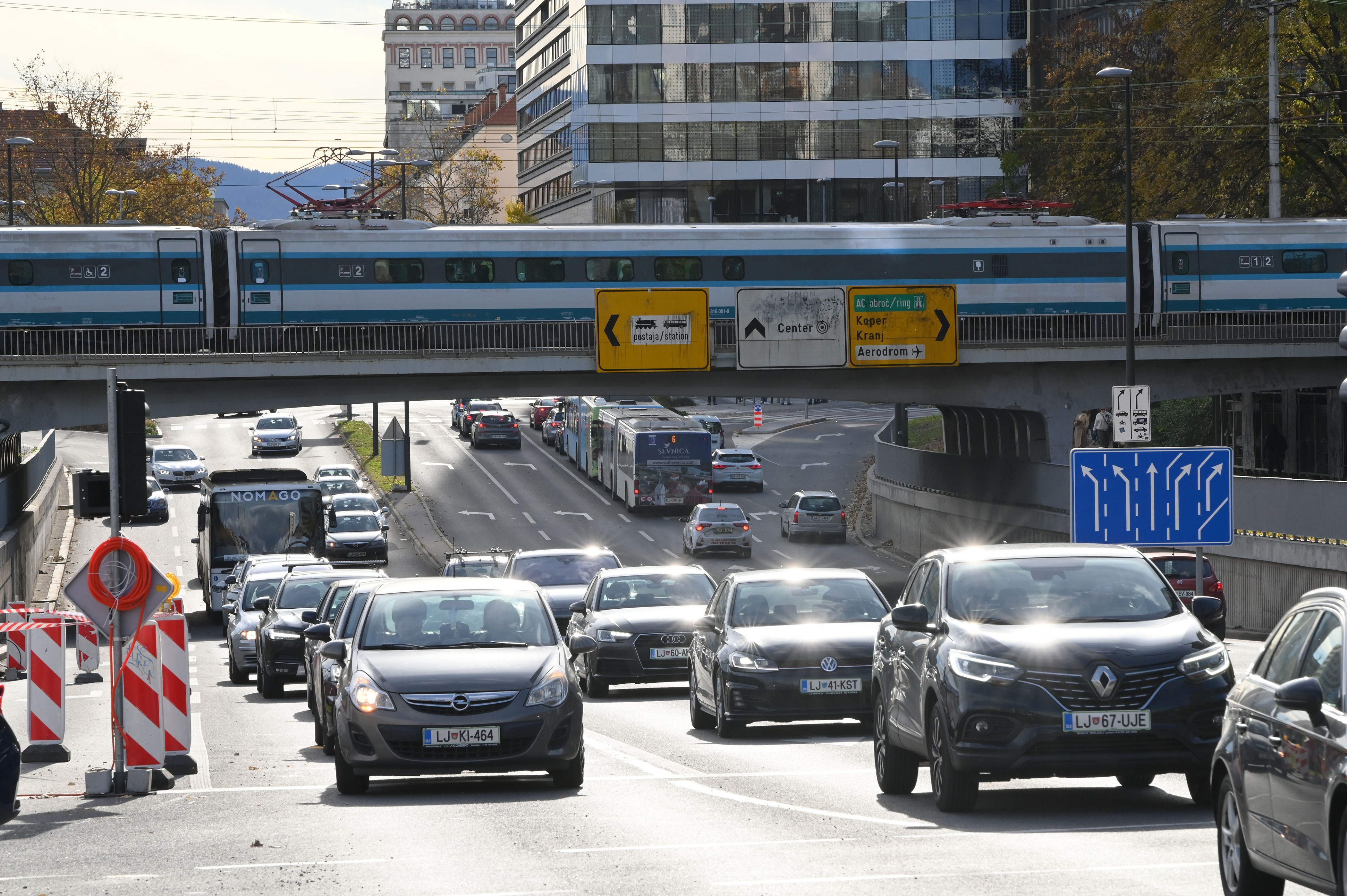 Železniški nadvoz na Dunajski cesti