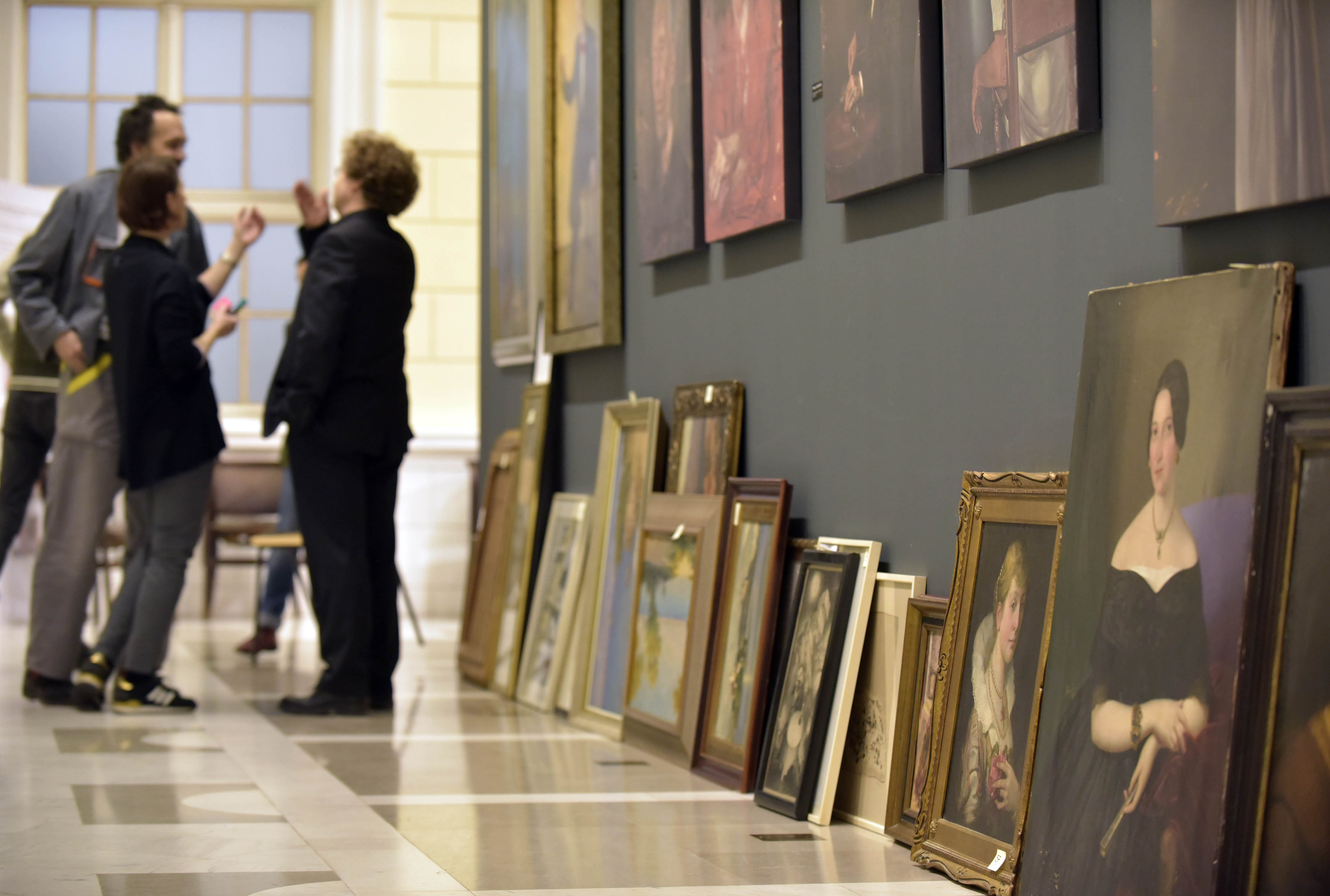 Drazba umetnin Narodni muzej priprave