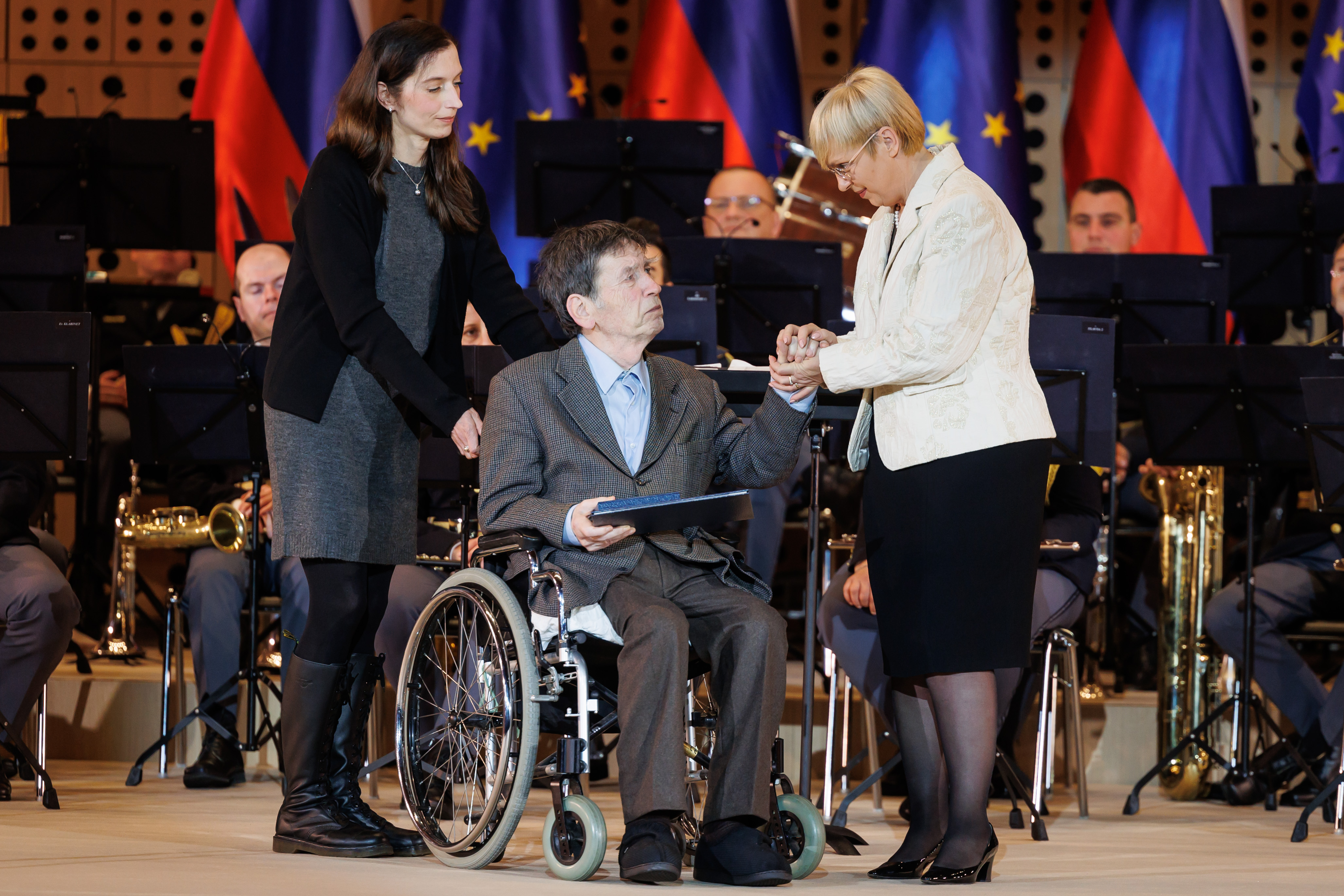 Samo Pahor in Nataša Pirc Musar