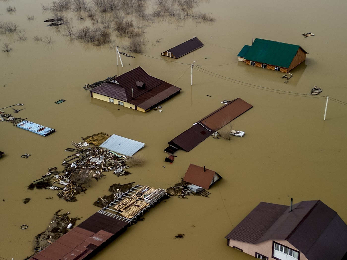 Poplave na severu Kazahstana (Foto: PROFIMEDIA)