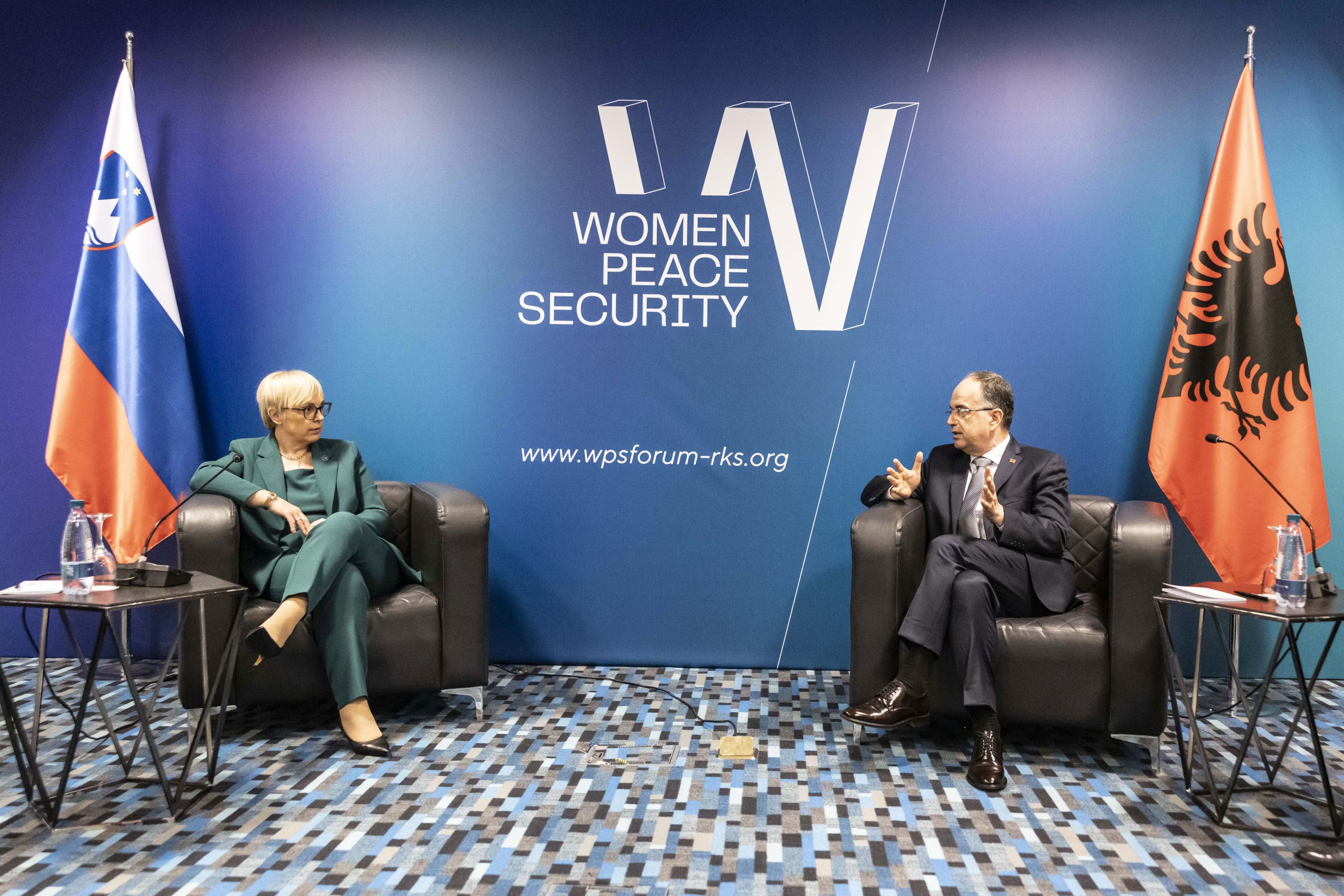 Nataša Pirc Musar, Vjosa Osmani