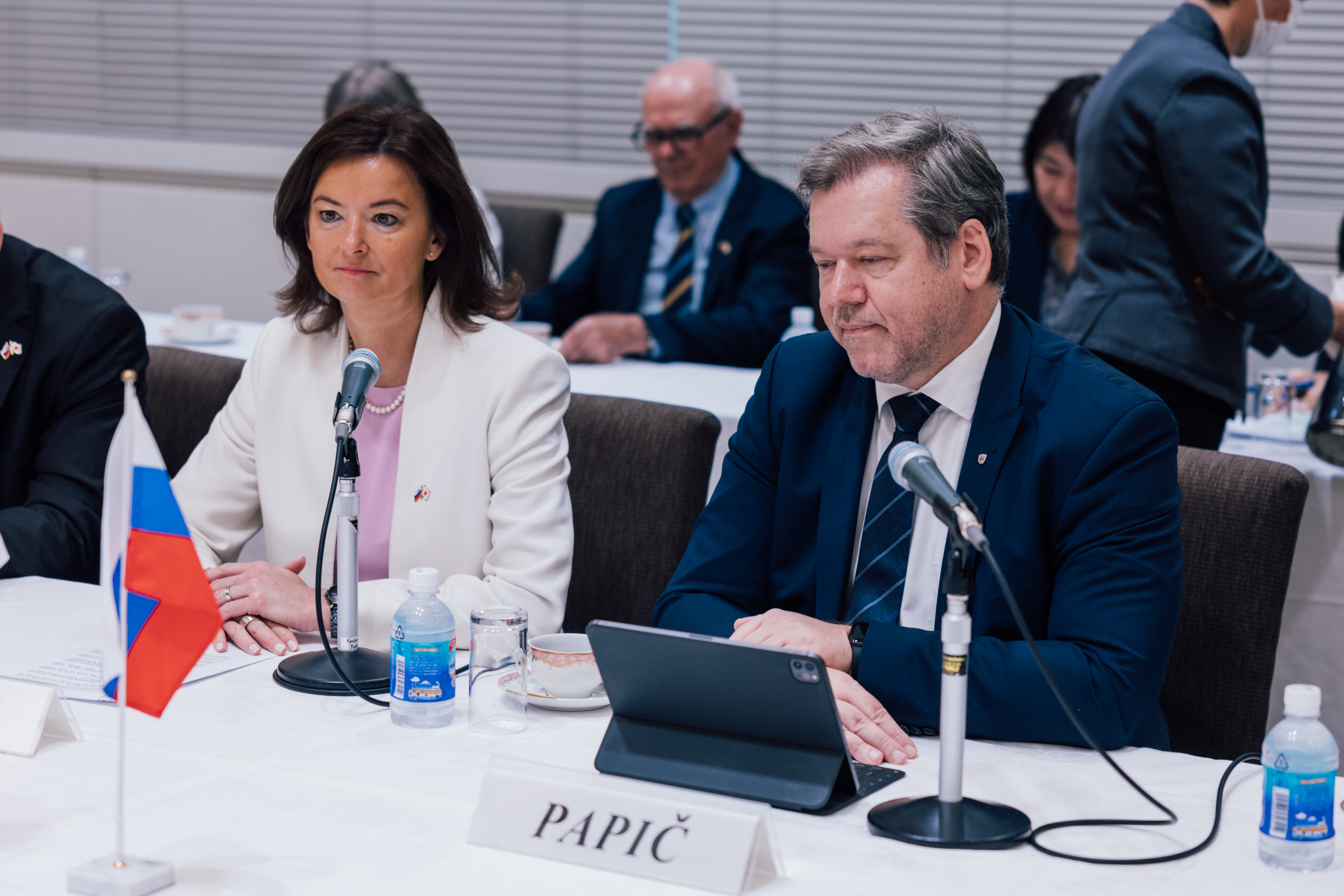 Tanja Fajon, Igor Papič, Japonska