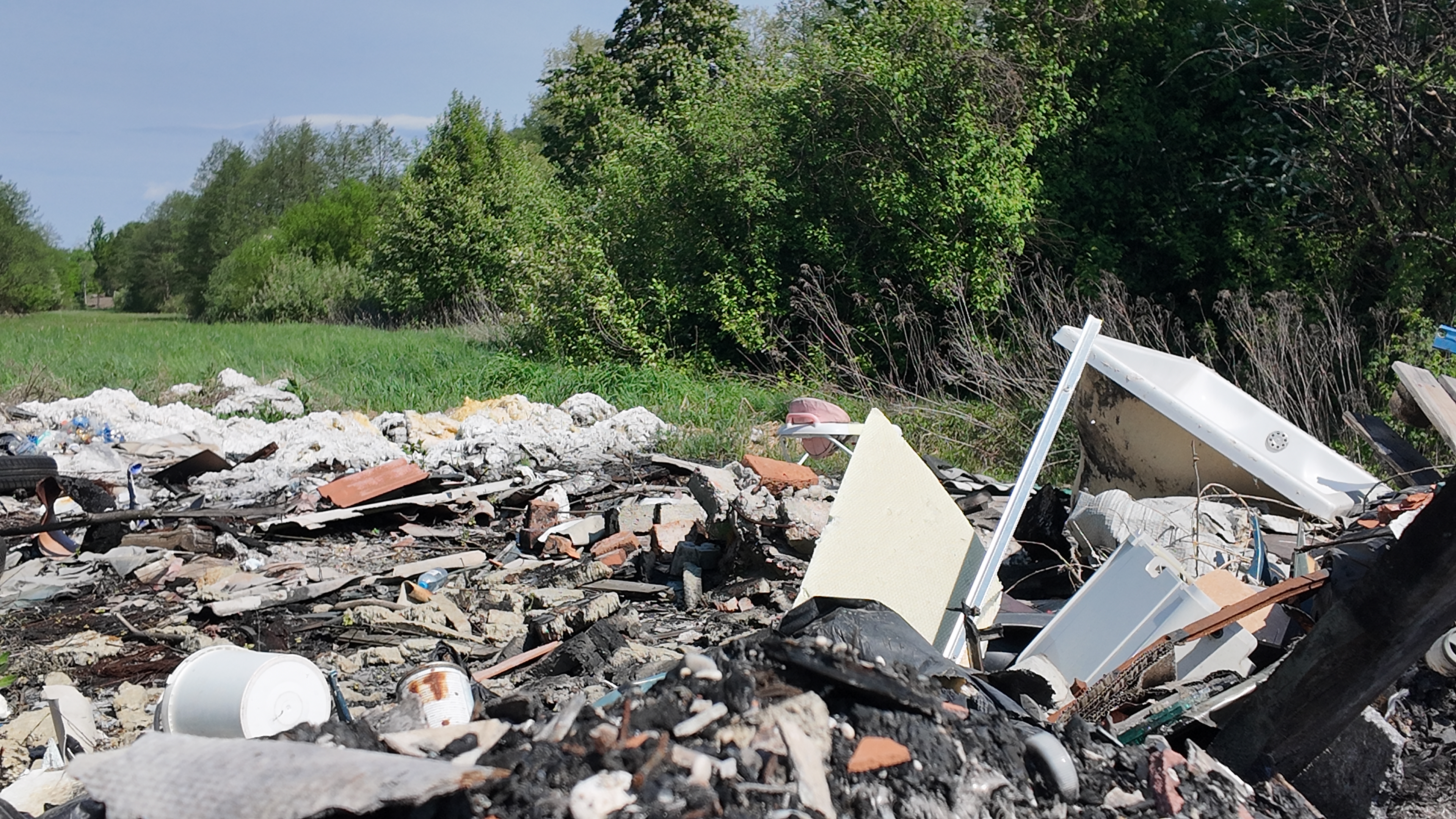 črno odlagališče, smeti, odpadki, ljubljansko barje