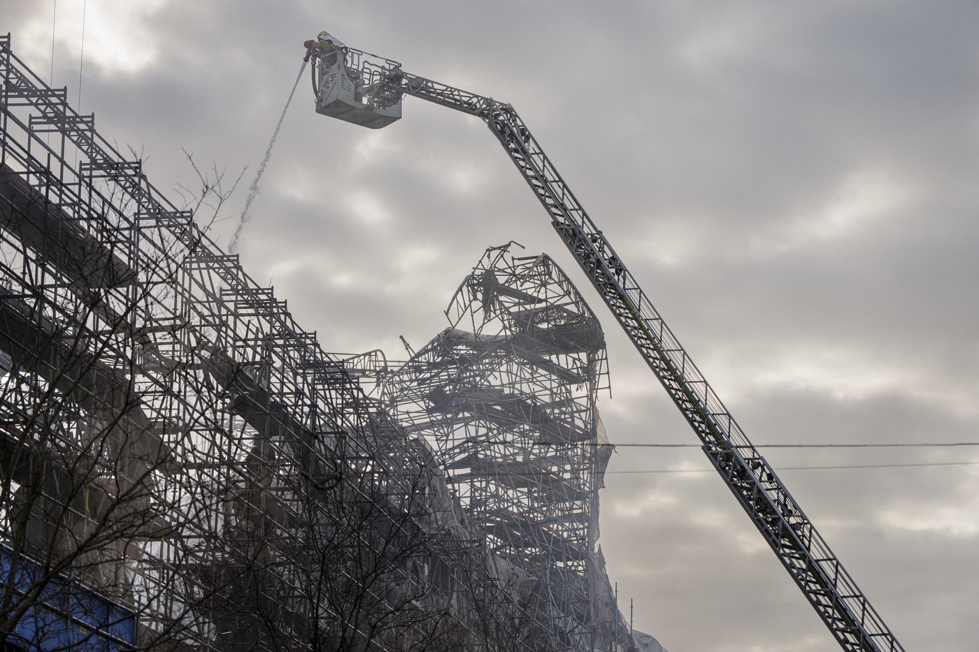 Posledice požara na danskem